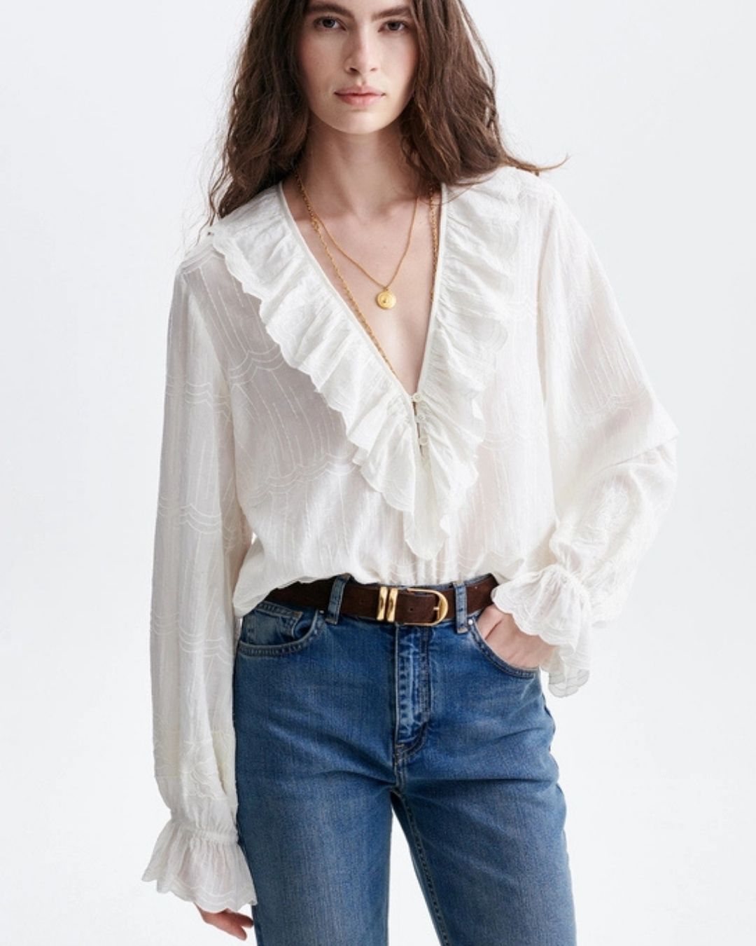 Blusa Vanessa Bruno 6HVA20V09911 003 VANESSA BRUNO 