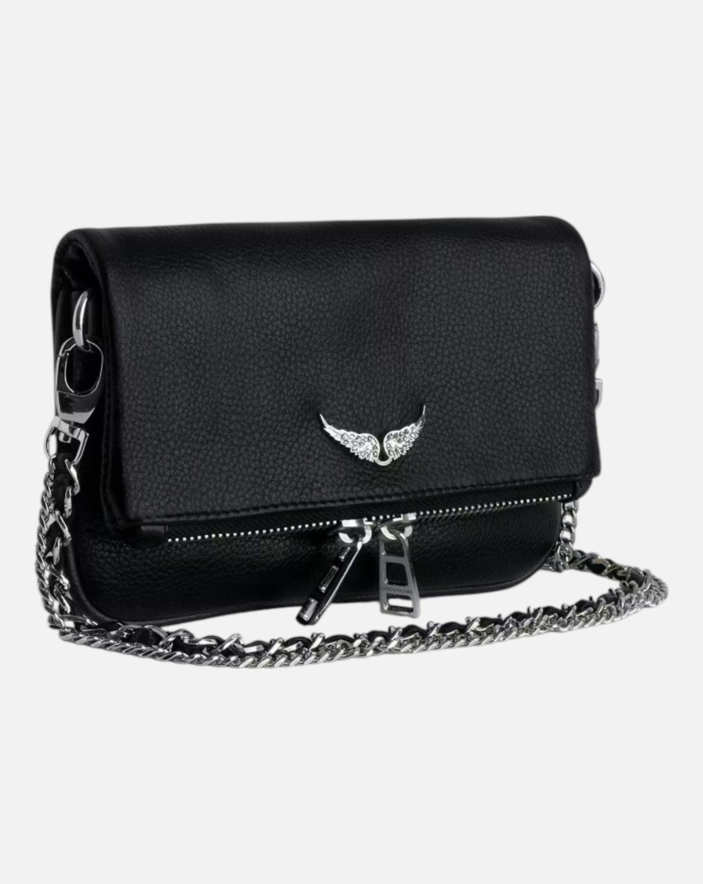 Bolso Zadig & Voltaire ROCK NANO GRAINED LEATHER<BR/> LWBA03975 011 ZADIG & VOLTAIRE 