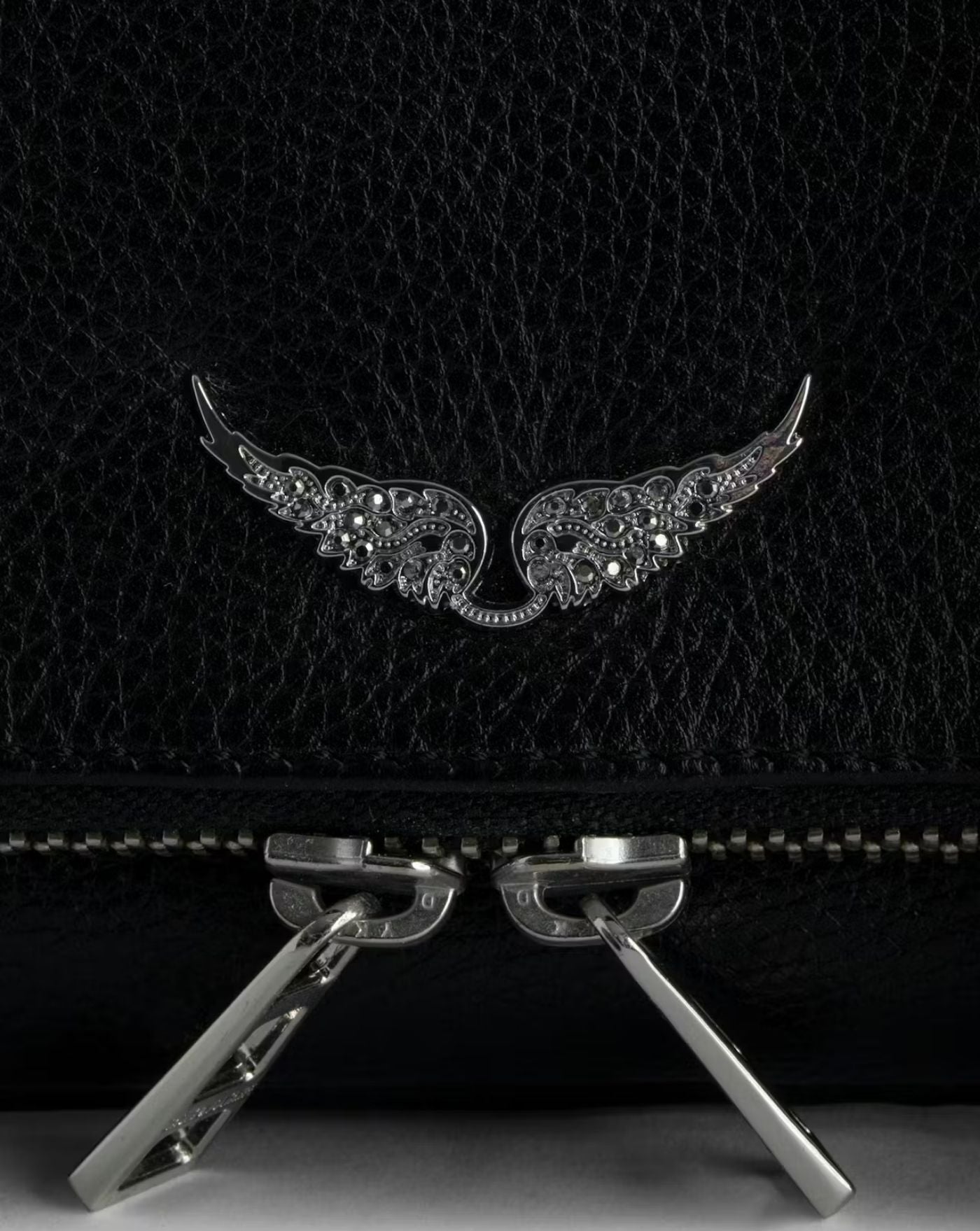 Bolso Zadig & Voltaire ROCK NANO GRAINED LEATHER<BR/> LWBA03975 011 ZADIG & VOLTAIRE 