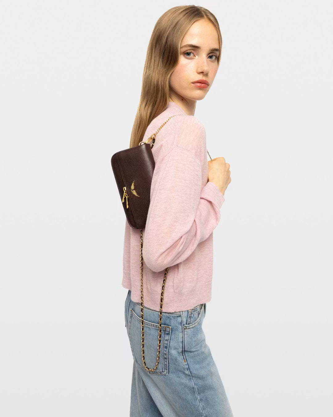 Bolso Zadig & Voltaire ROCK GRAINED LEATHER<BR/> LWBA03975 219 ZADIG & VOLTAIRE 