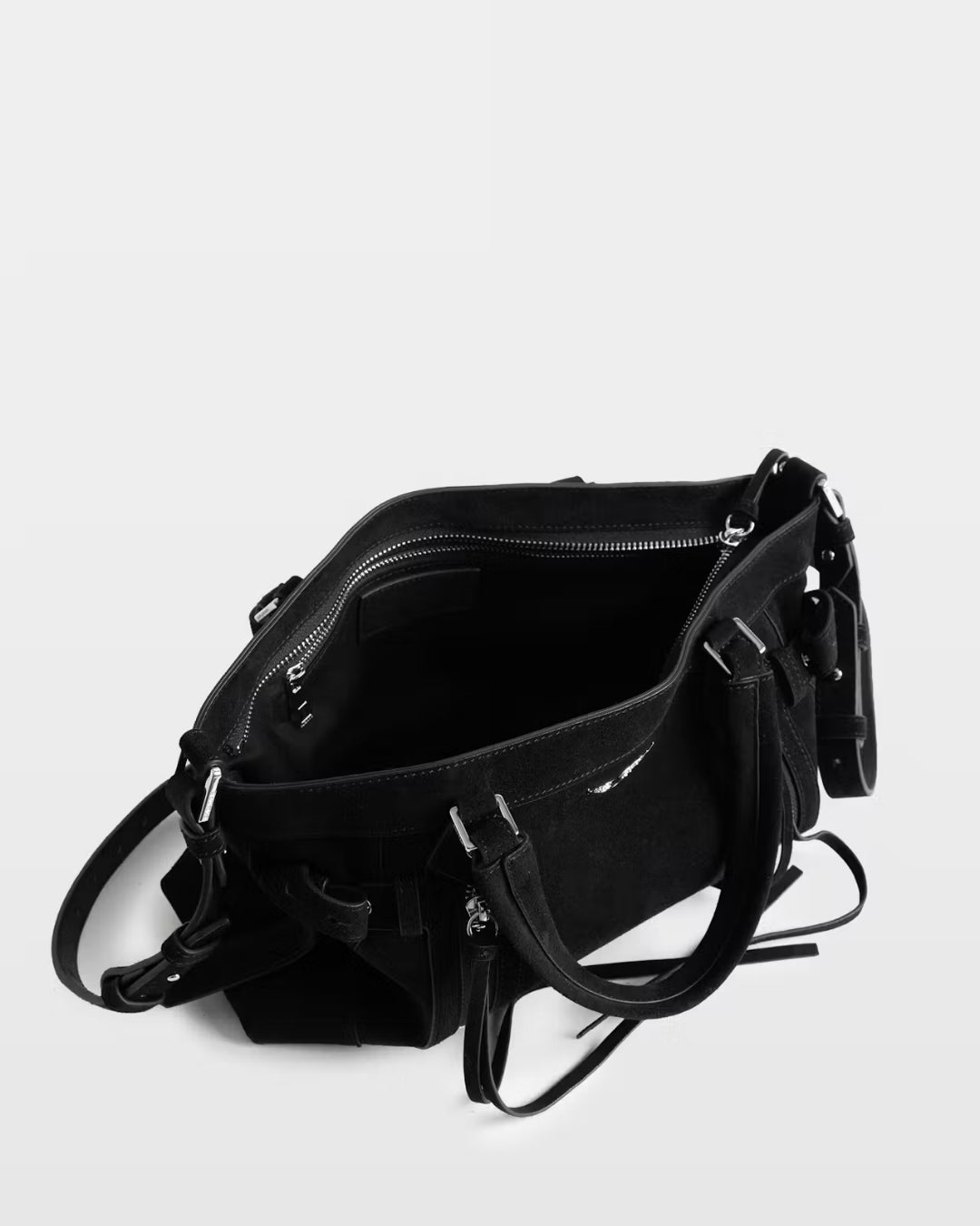 Bolso Zadig & Voltaire SUNNY RIDER SUEDE LWBA04538 011 ZADIG & VOLTAIRE 