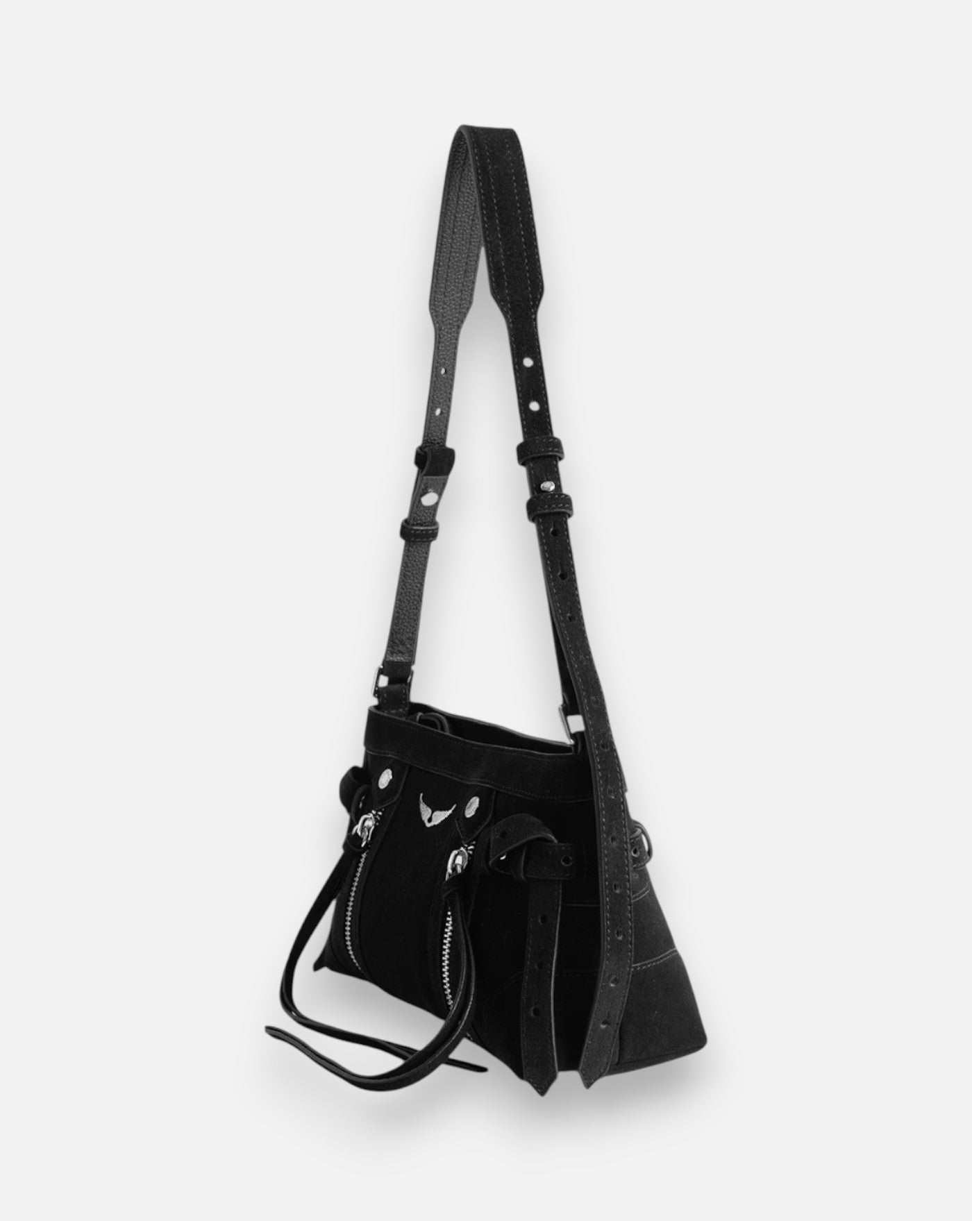 Bolso Zadig & Voltaire SUNNY RIDER XS SUEDE LWBA04539 011 ZADIG & VOLTAIRE 
