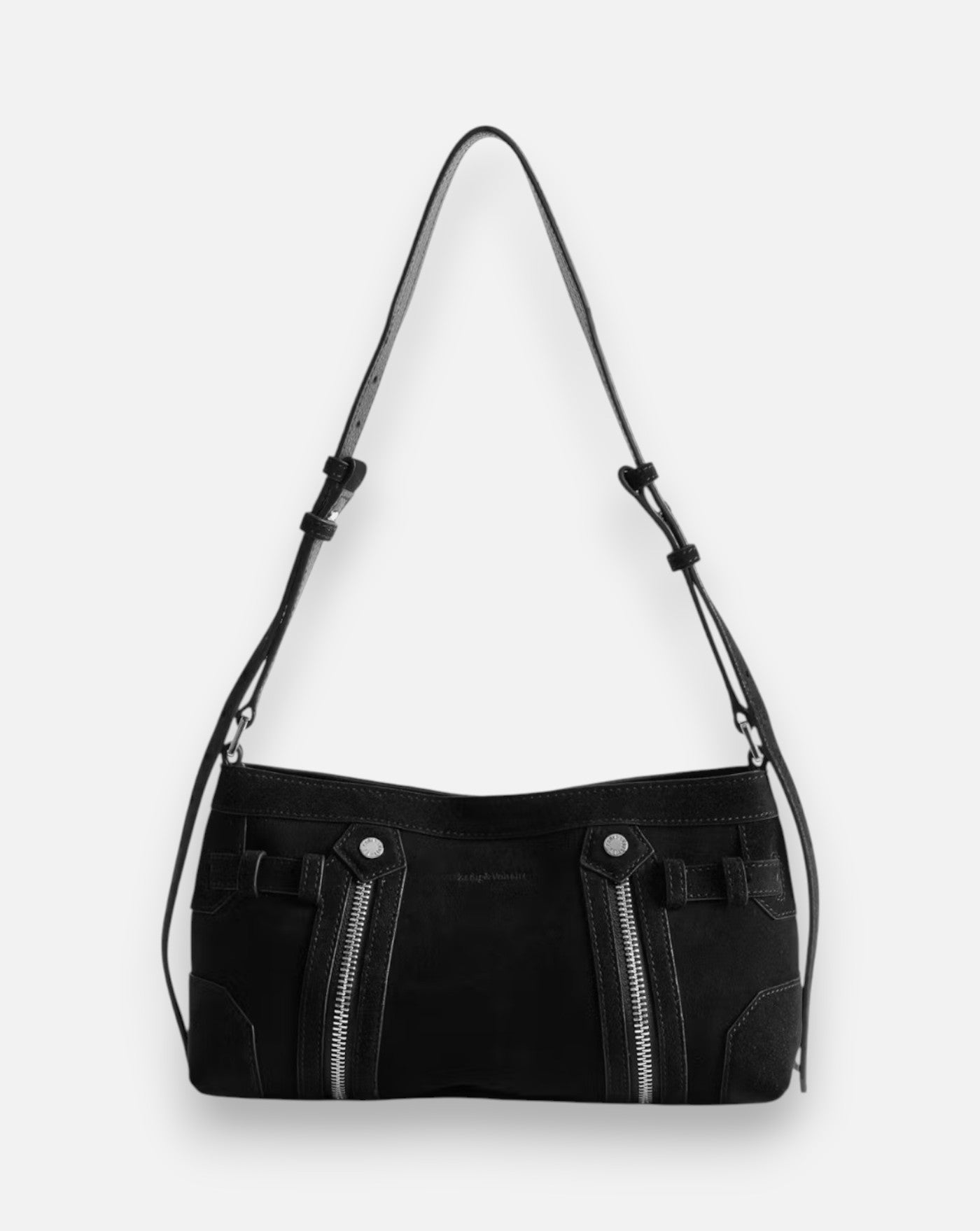 Bolso Zadig & Voltaire SUNNY RIDER XS SUEDE LWBA04539 011 ZADIG & VOLTAIRE 