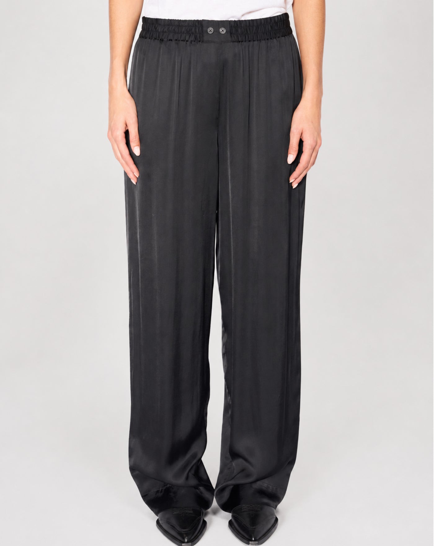 Pantalones Zadig & Voltaire Pin Satin WWPA01911 011 ZADIG & VOLTAIRE 