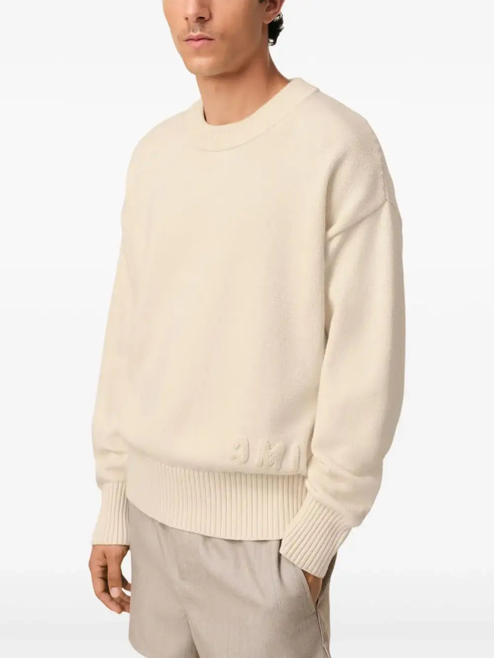 Jersey Ami Paris Crewneck HKS163KN0063 136 AMI PARIS 
