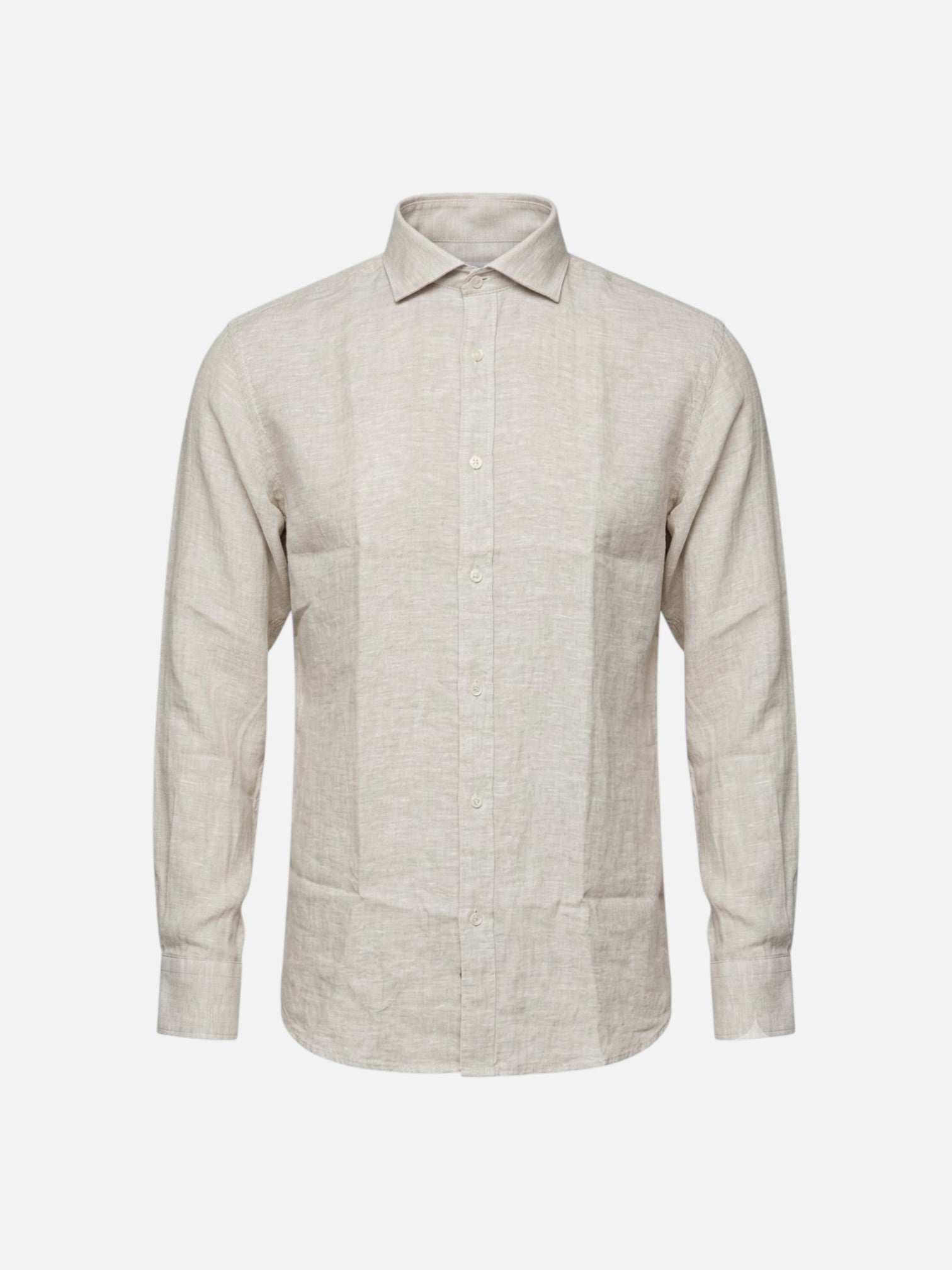 Camisa Alley Docks de Lino AU25S02CA LINEN YD BEIGE ALLEY DOCKS 