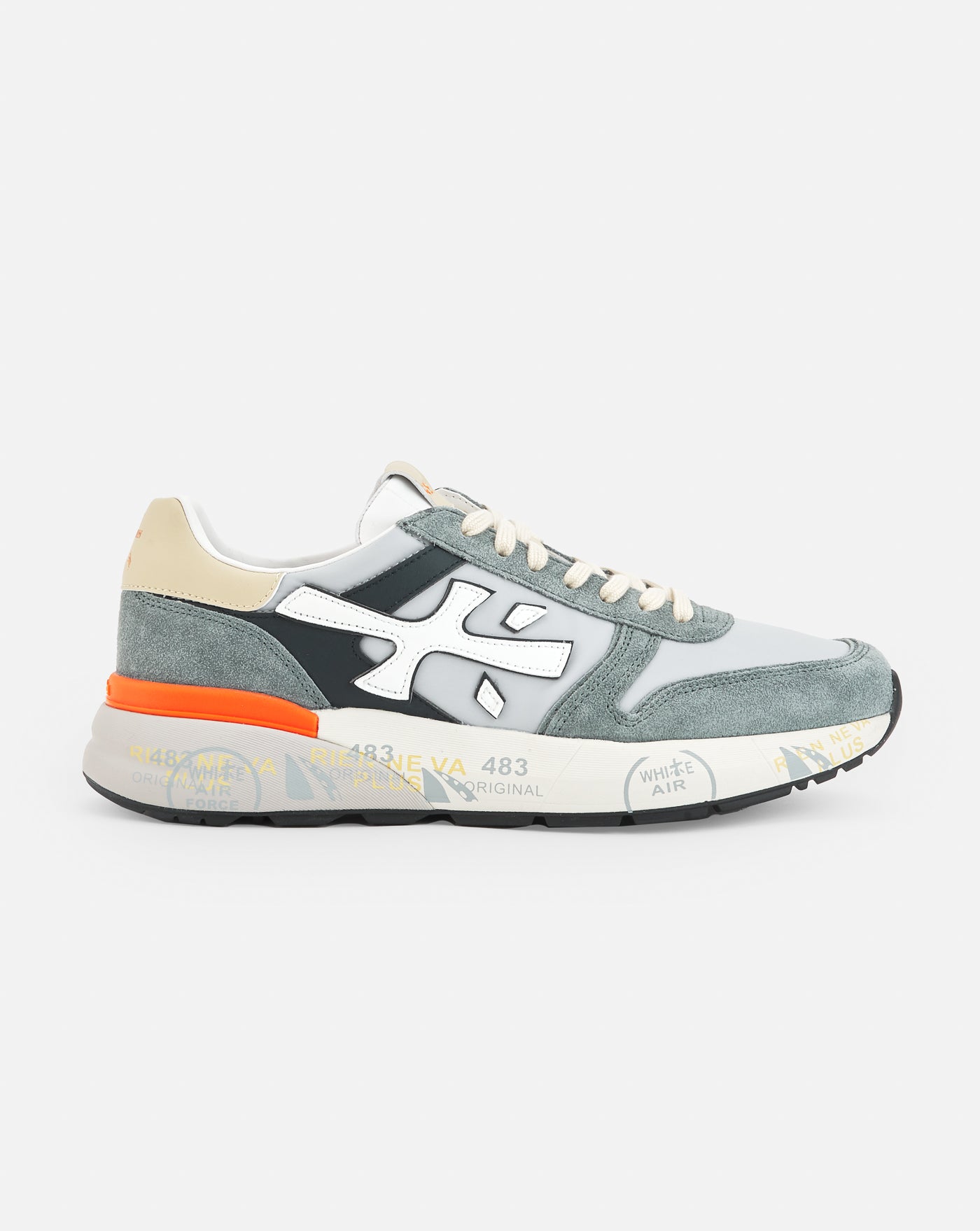 Zapatillas Premiata Mick Var 7245 MICK VAR 7245 GREY/WHITE PREMIATA 