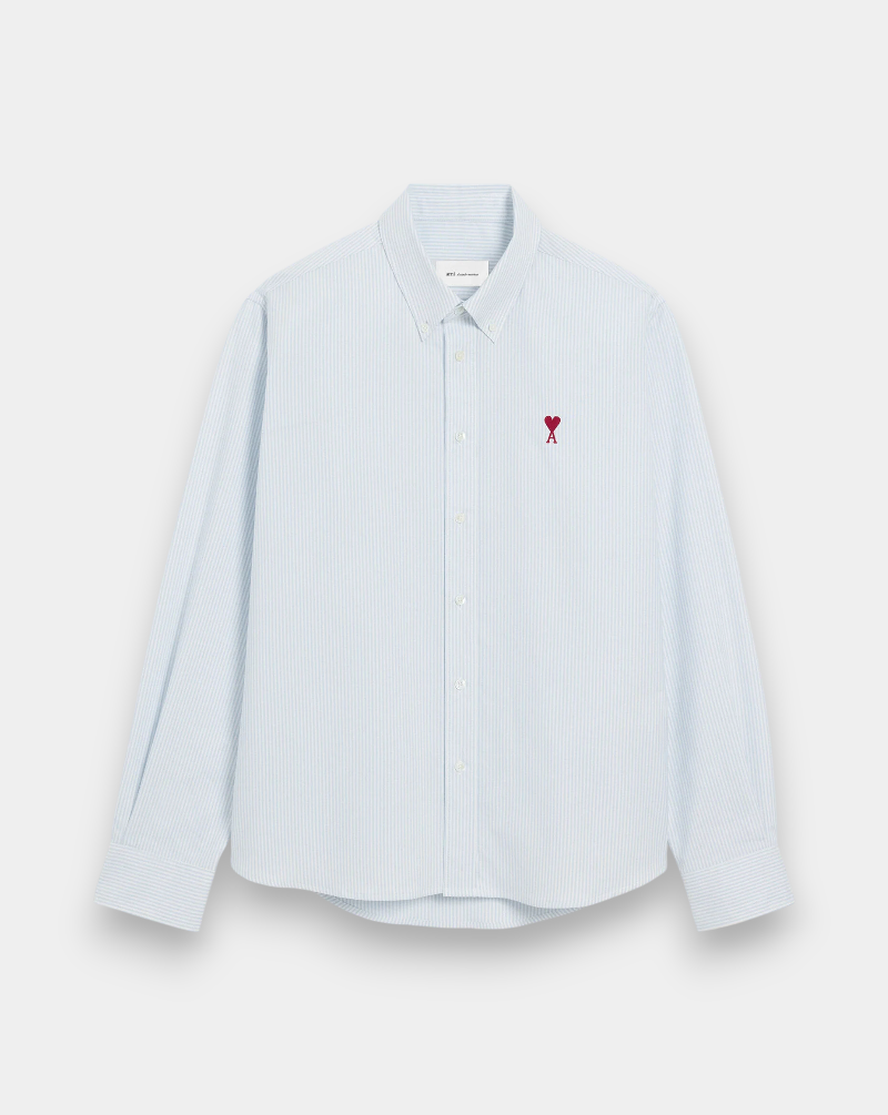 Camisa Ami Paris Ami de Coeur BFUSH063CO0087 475 AMI PARIS 