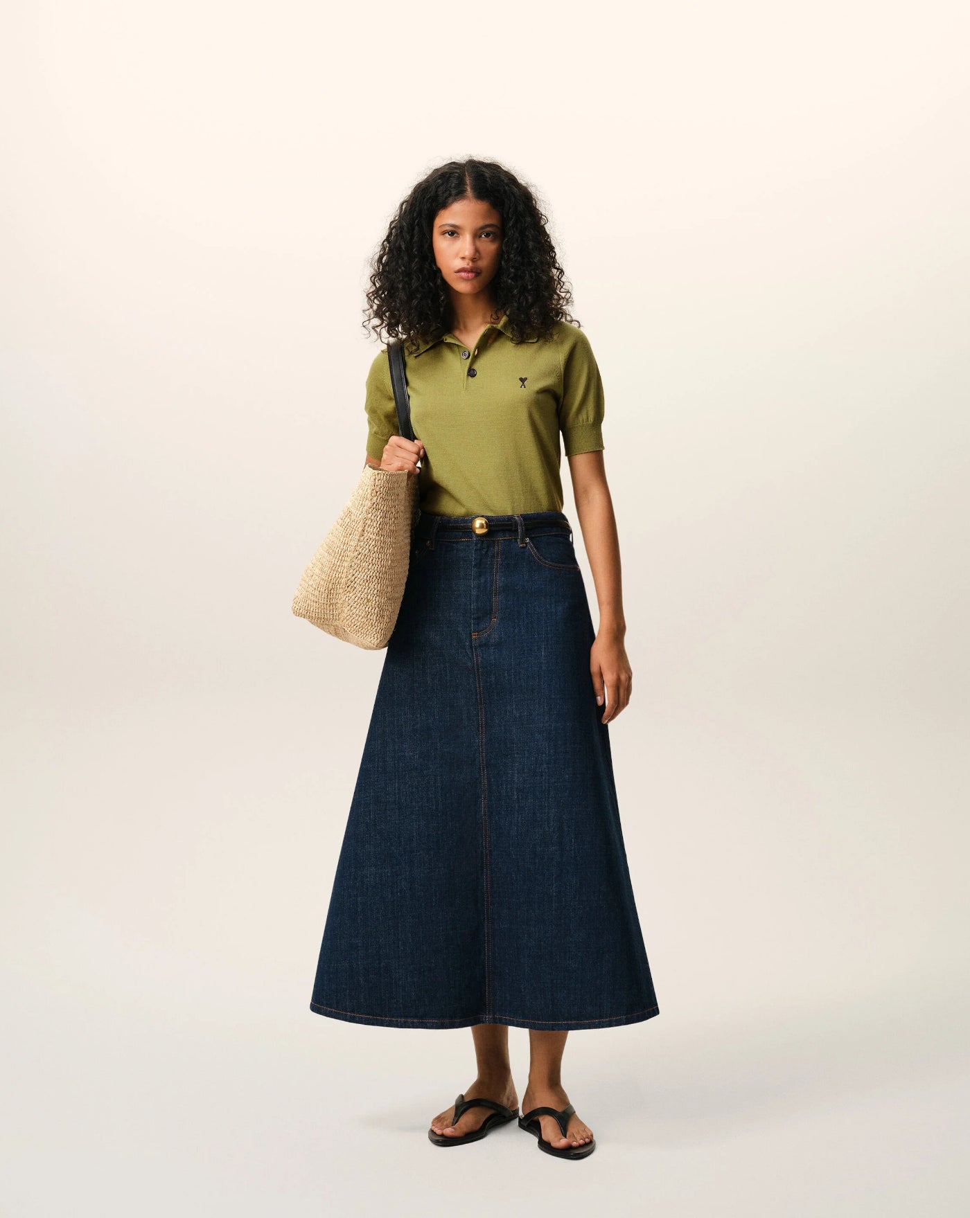 Polo Ami Paris Wool Ami de Coeur FPL439KN0039 A091 AMI PARIS 