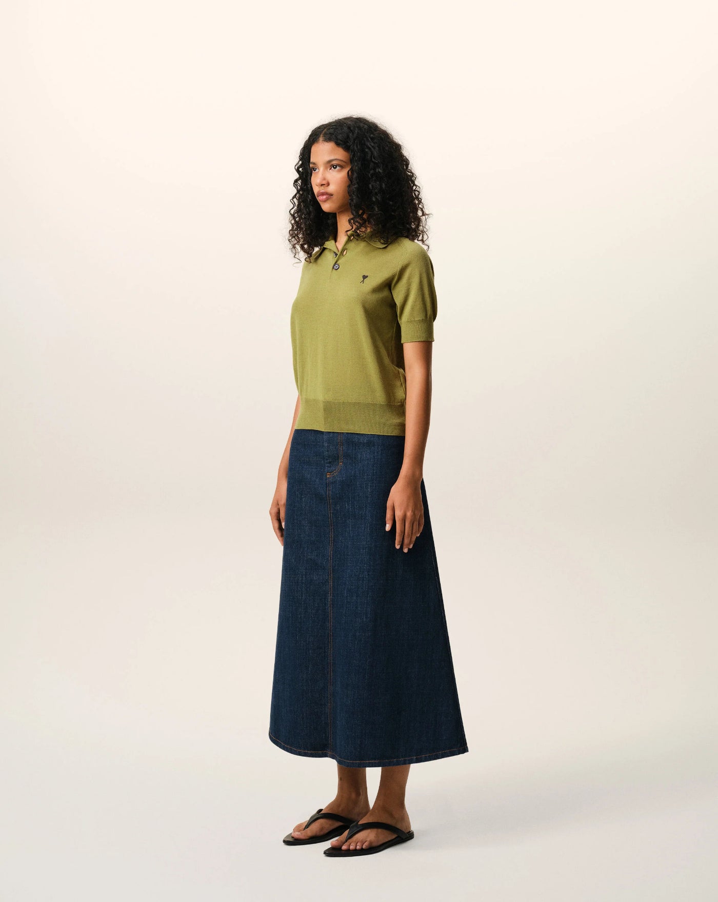 Polo Ami Paris Wool Ami de Coeur FPL439KN0039 A091 AMI PARIS 
