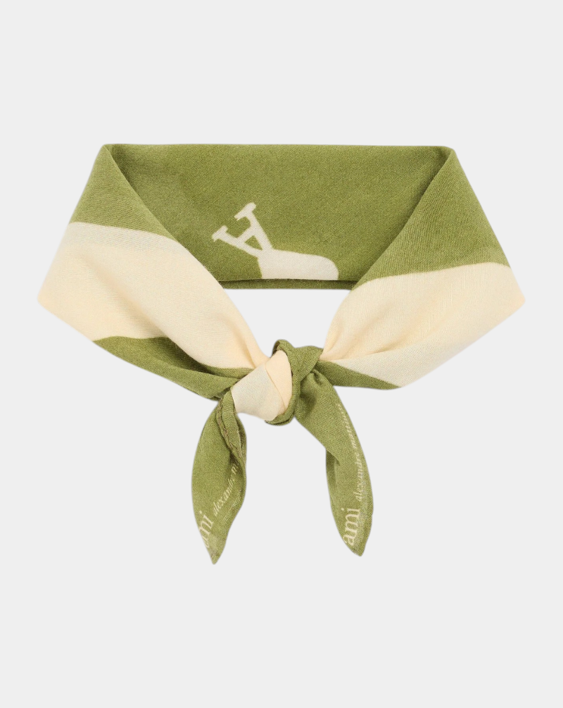 Pañuelo Ami de Coeur Printed Scarf USF692AW0033 A035 AMI PARIS 