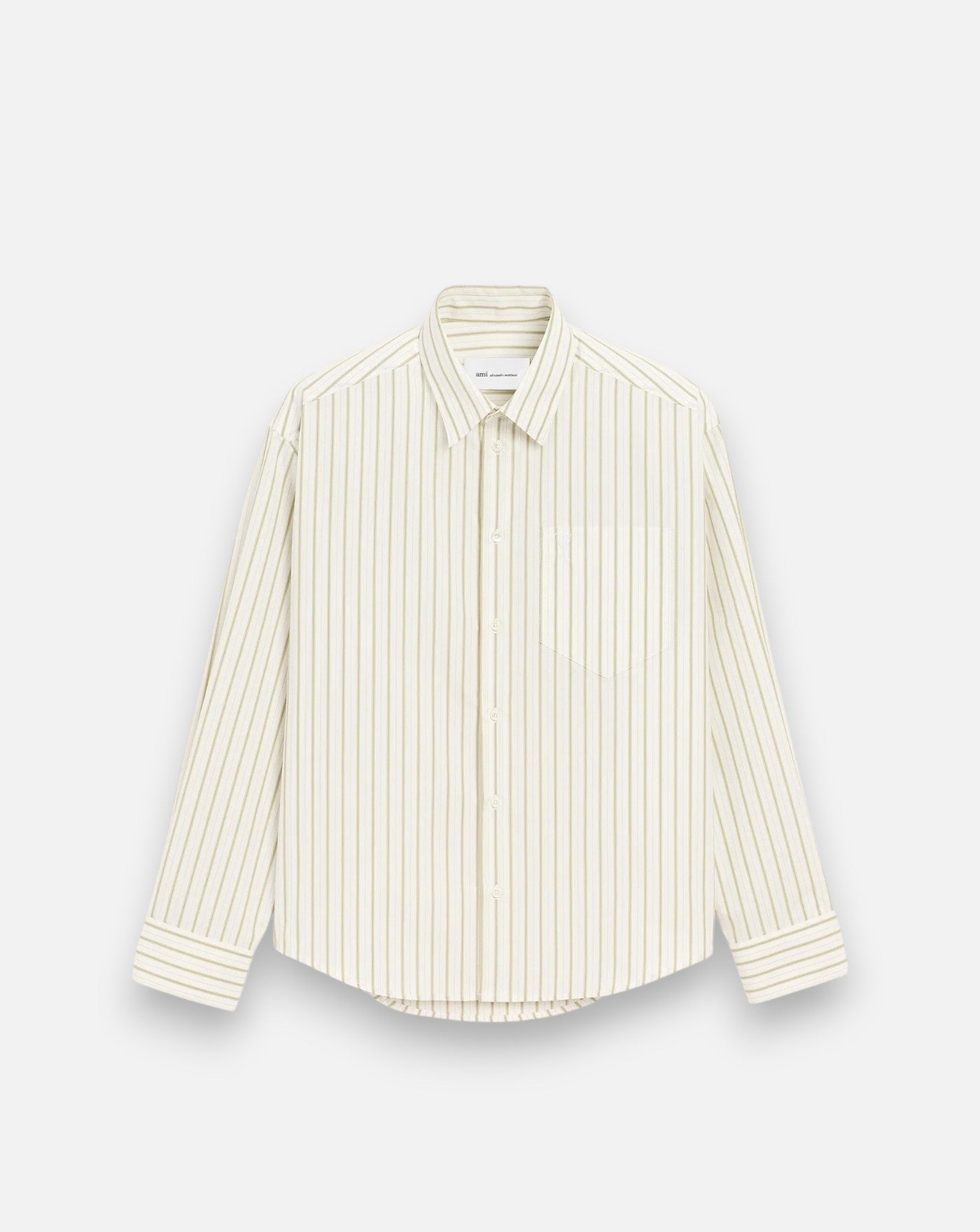 Camisa Ami Paris Boxy Long Sleeves USH766CO0220 A075 AMI PARIS 