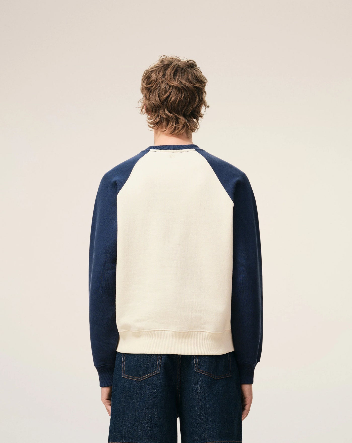 Sudadera Ami Paris Bicolor USW781747 A027 AMI PARIS 