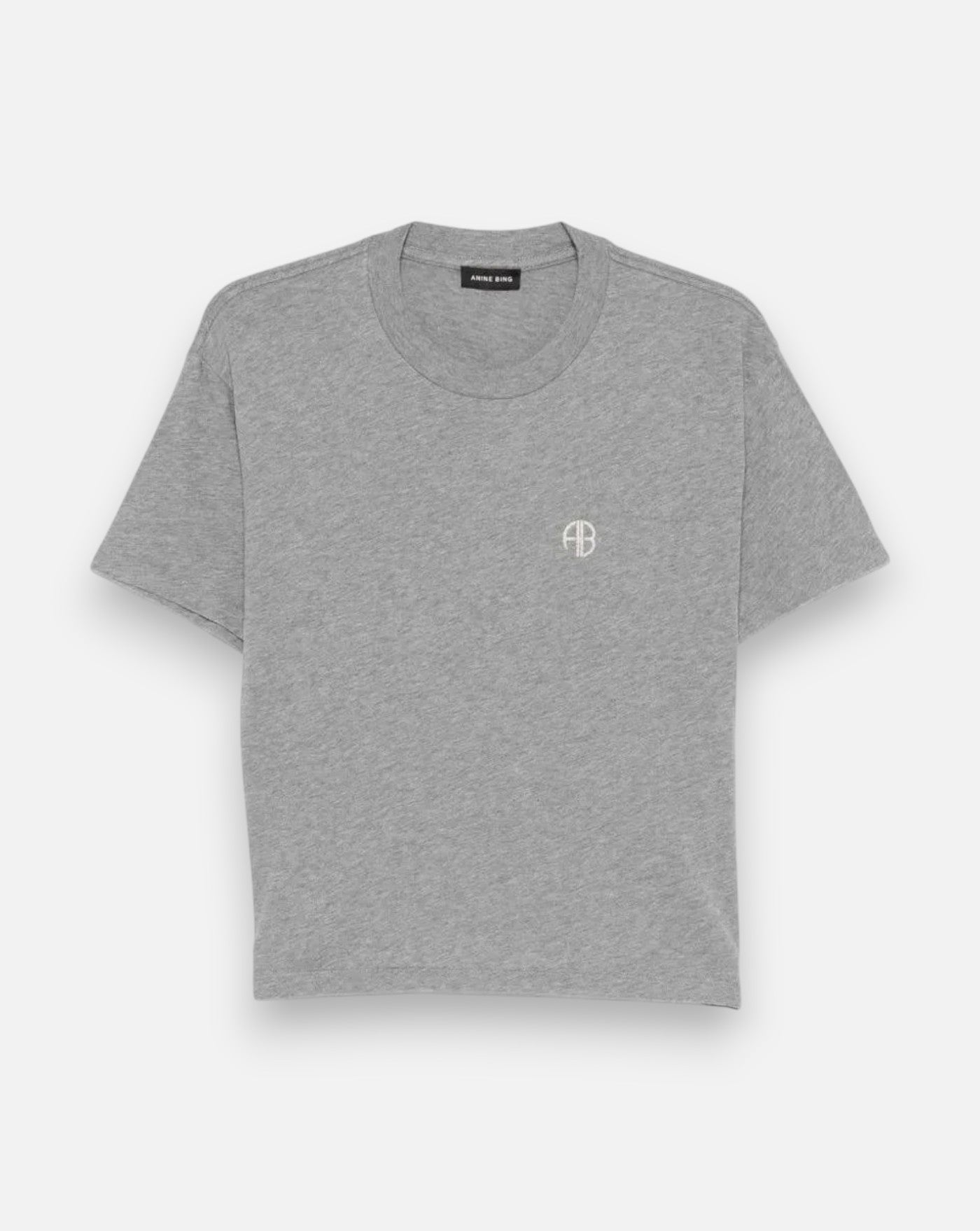 Camiseta Anine Bing Wagner Tee Soft Stencil A0812383 GRM1DARK GREY MELANGE ANINE BING 