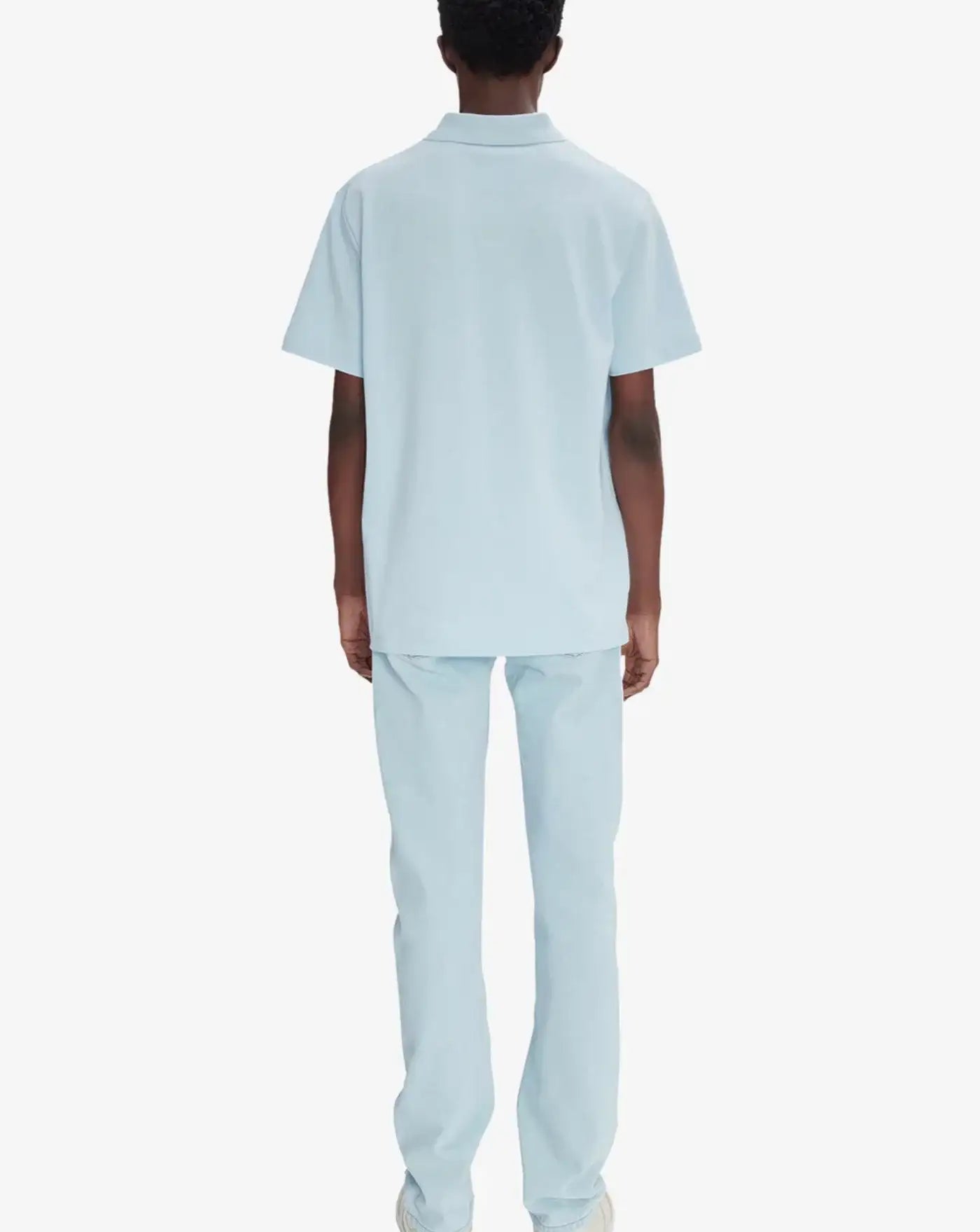 Polo A.P.C. Standard COGWZH26342 IAT - BLEU CLIEL A.P.C. 