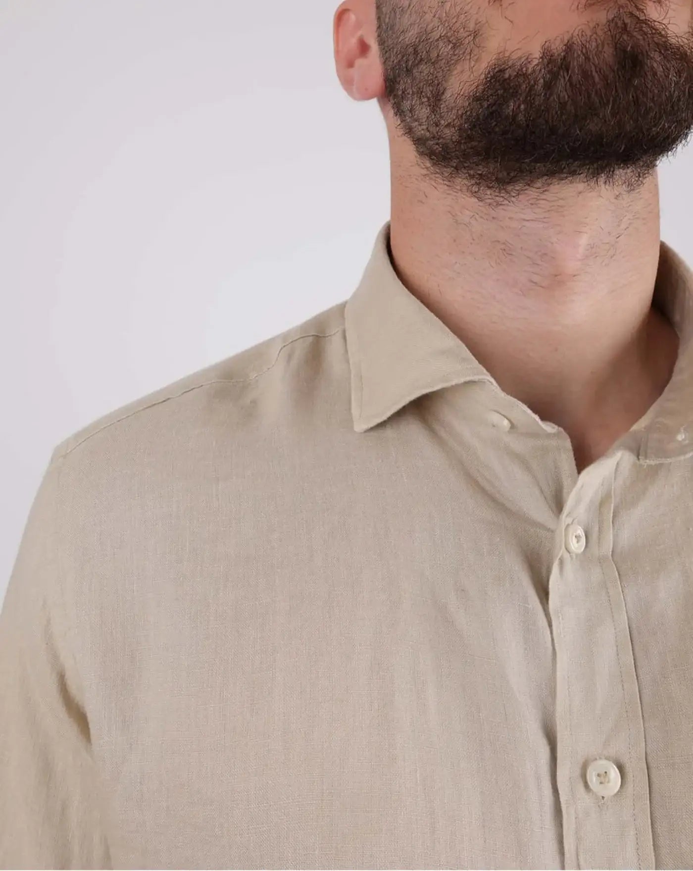 Camisa Bastoncino de lino B050 6 BASTONCINO 