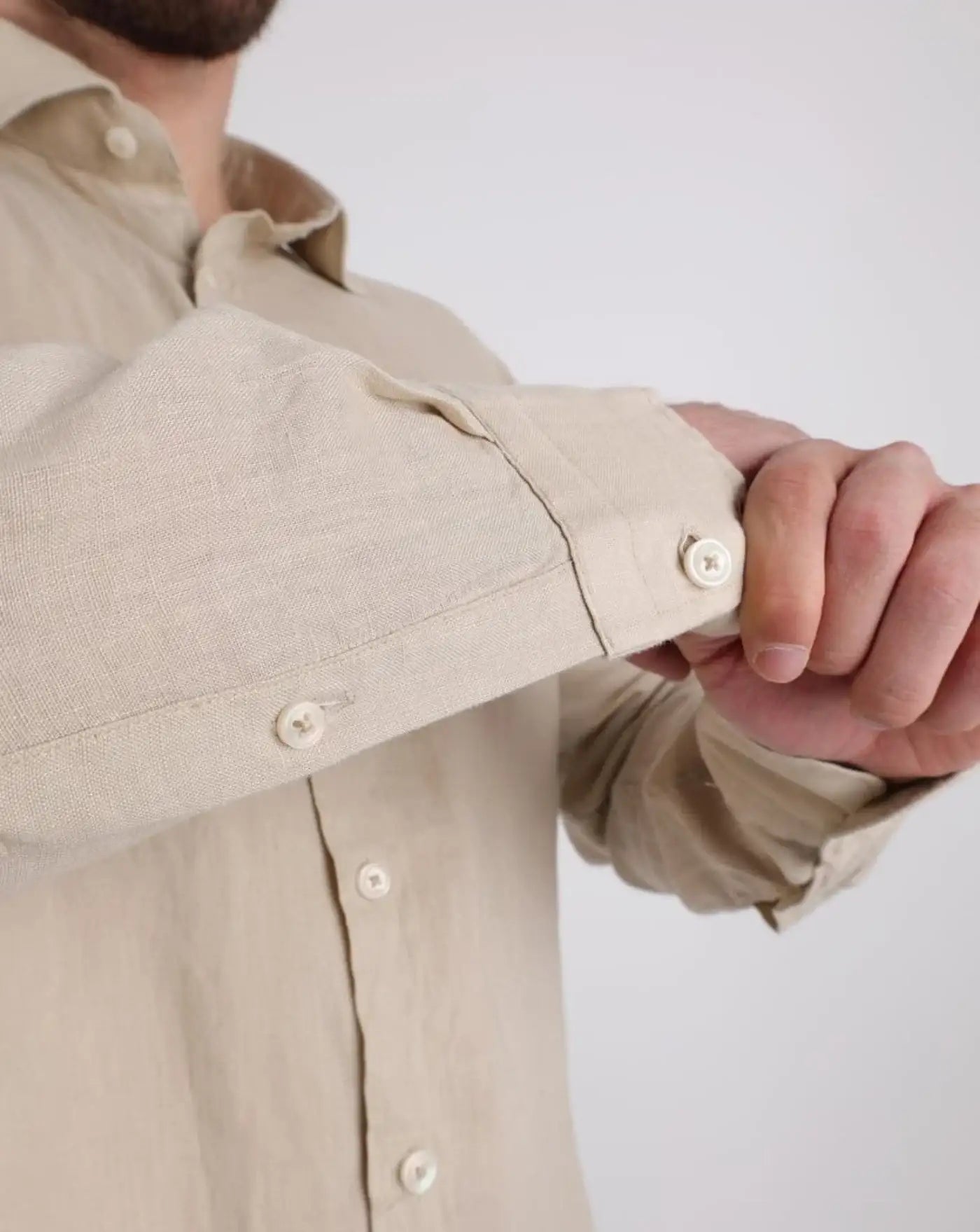 Camisa Bastoncino de lino B050 6 BASTONCINO 