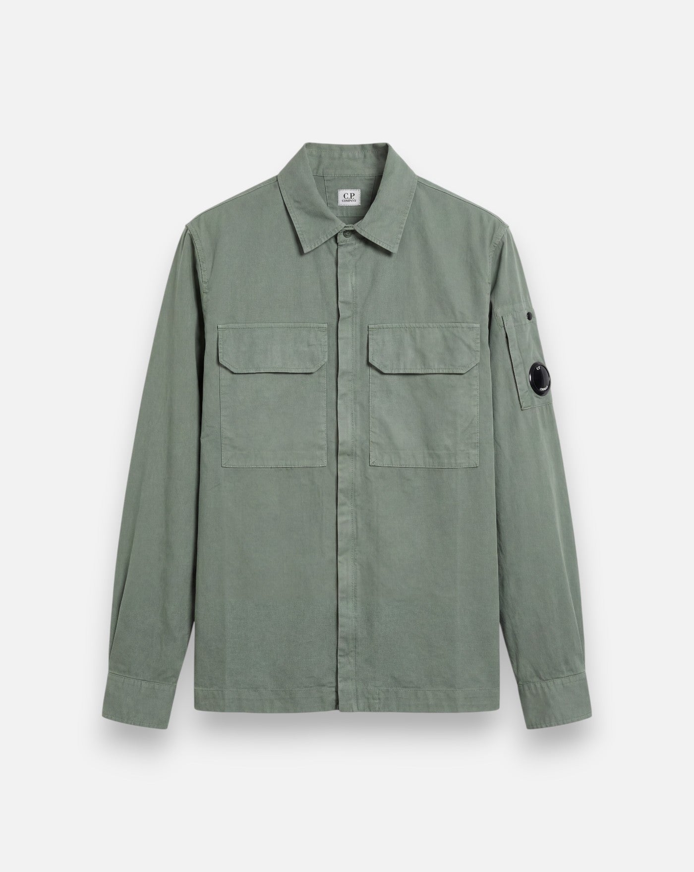 Chaqueta C.P. Company Overshirt Beige 20CMOS156A110143G 668 LAUREL WREATH C.P. COMPANY 