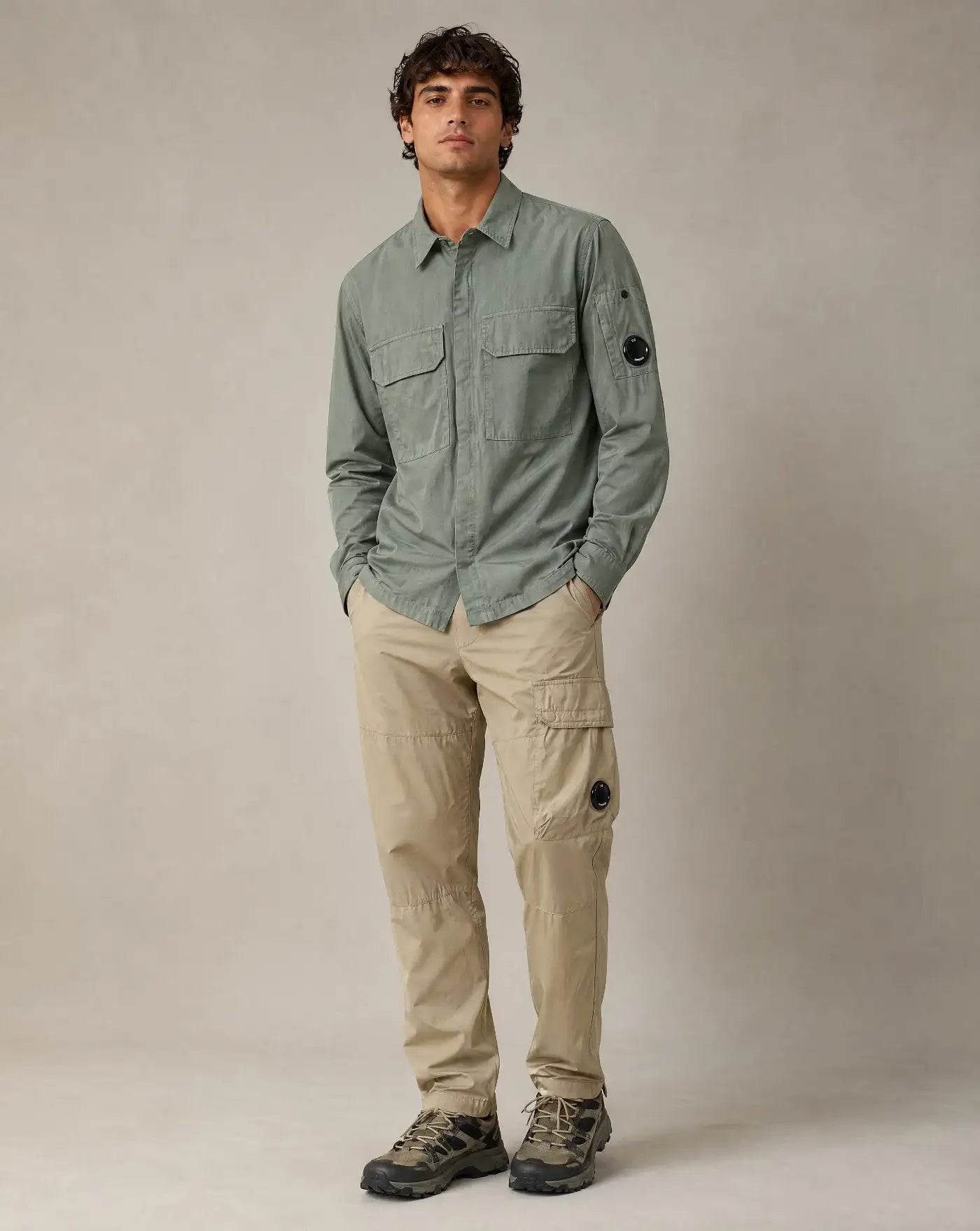Pantalon C.P. Company Cargo Pant 20CMPA257A006439G 610 MOSS GRAY C.P. COMPANY 