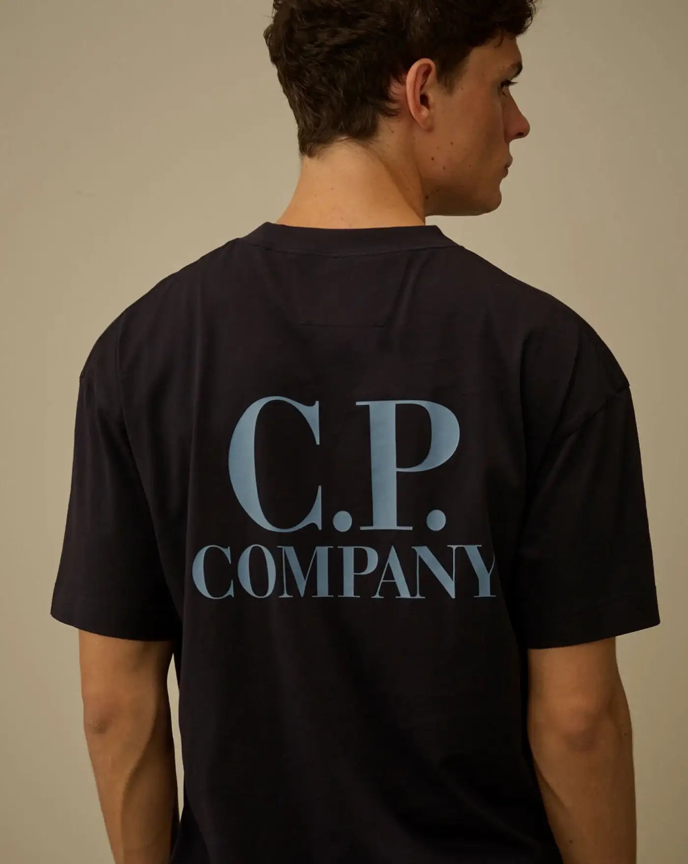 Camiseta C.P. Company 30/1 Jersey Short Sleeve Printed Graphics 20CMTS086A005100W 888 TOTAL ECLIPSE C.P. COMPANY 