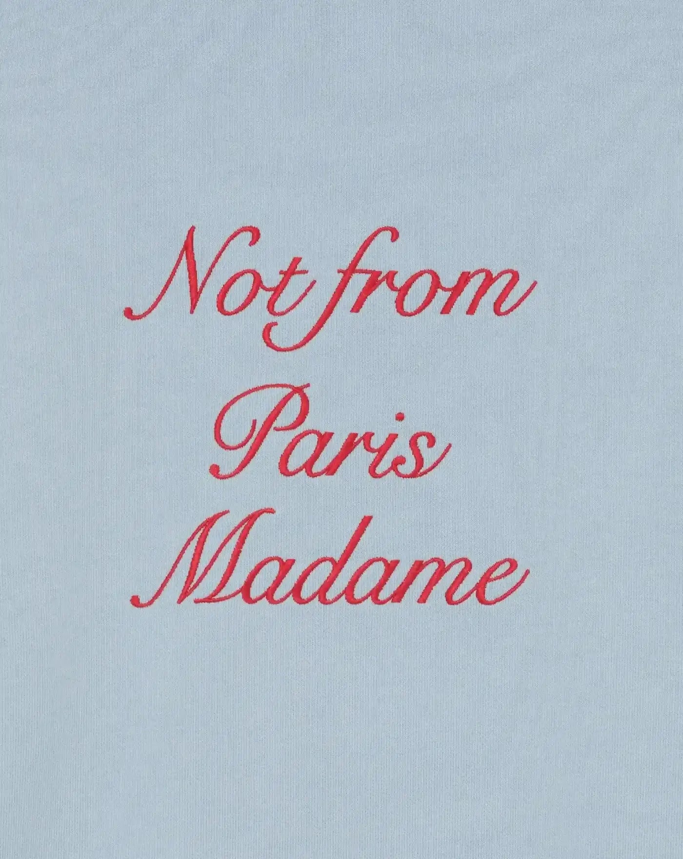 Sudadera Drole de Monsieur Slogan Calligraphy K-SW157 CO127LBE DROLE DE MONSIEUR 