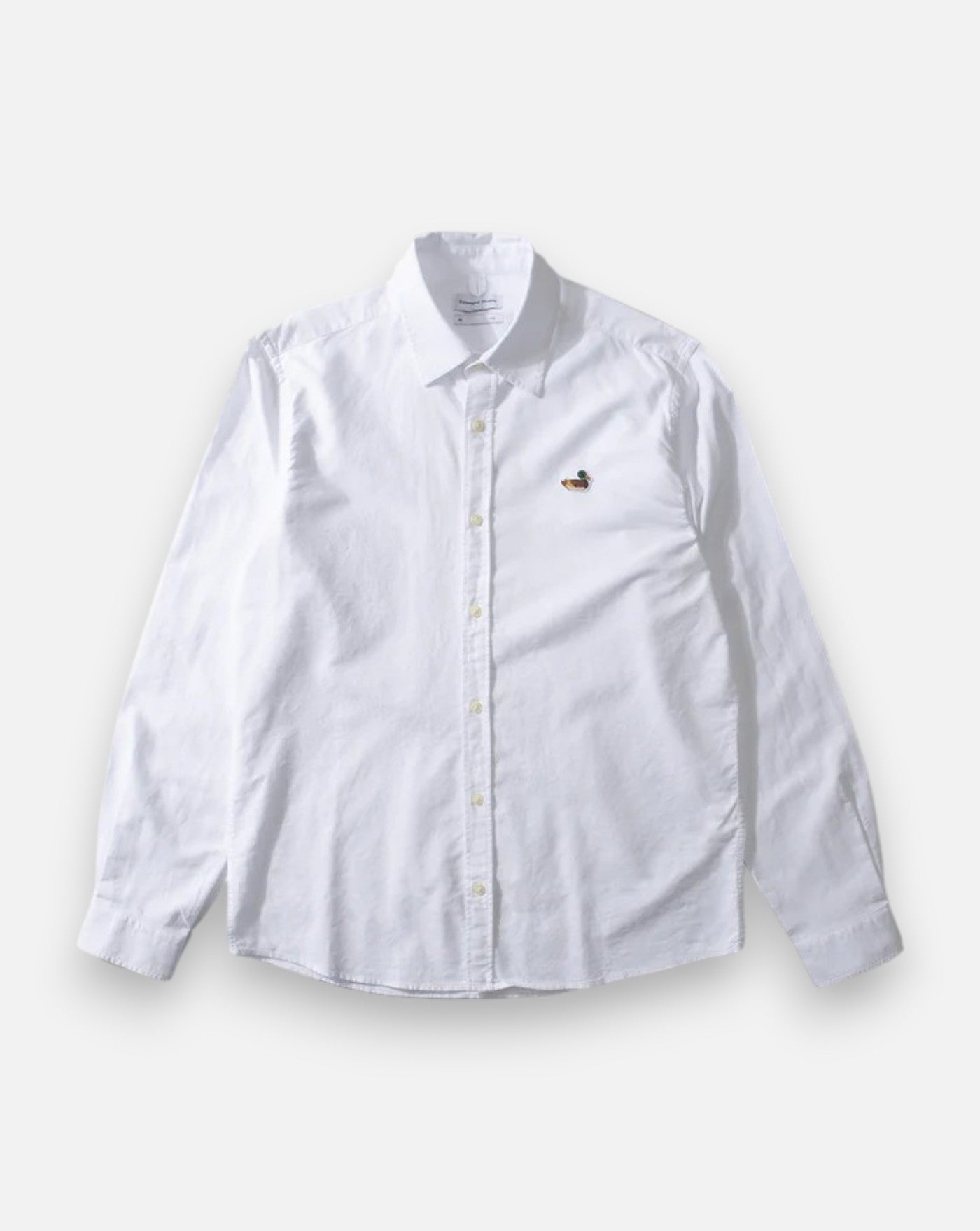 Camisa Edmmond Duck Shirt Oxford 1261001000 PLAIN WHITE EDMMOND 