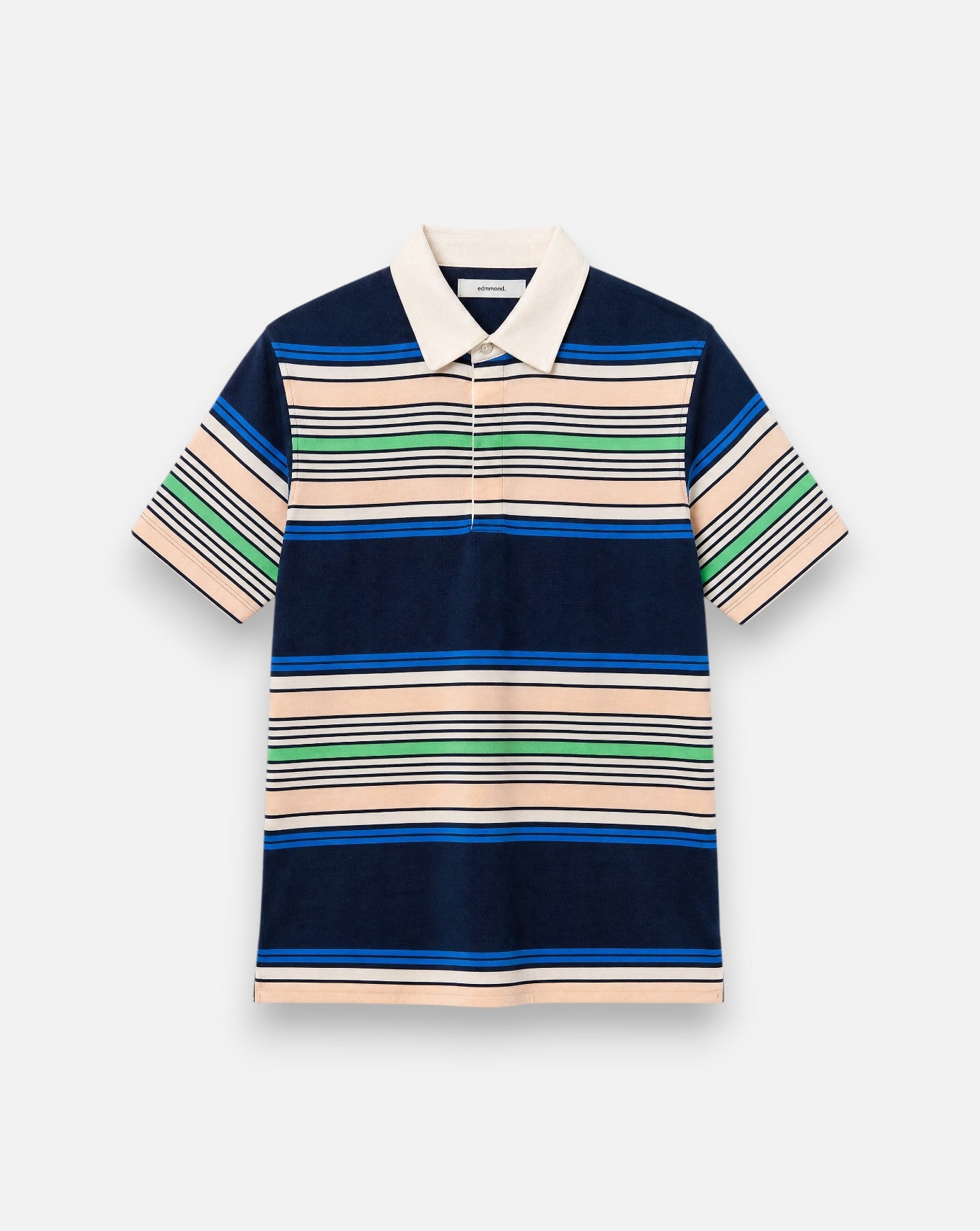 Polo Edmmond navy 1262006590 PLAIN NAVY EDMMOND 