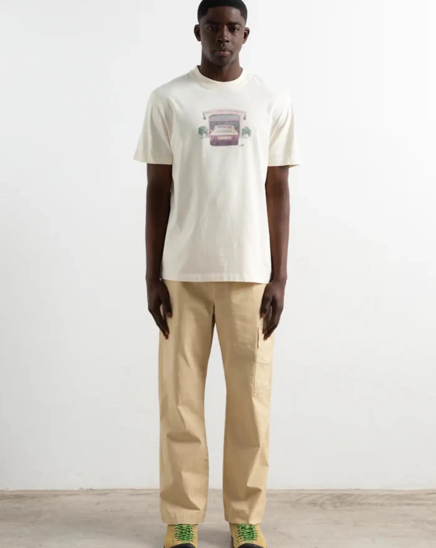 Camiseta Edmmond Boys Own 1263015010 PLAIN OFF WHITE EDMMOND 