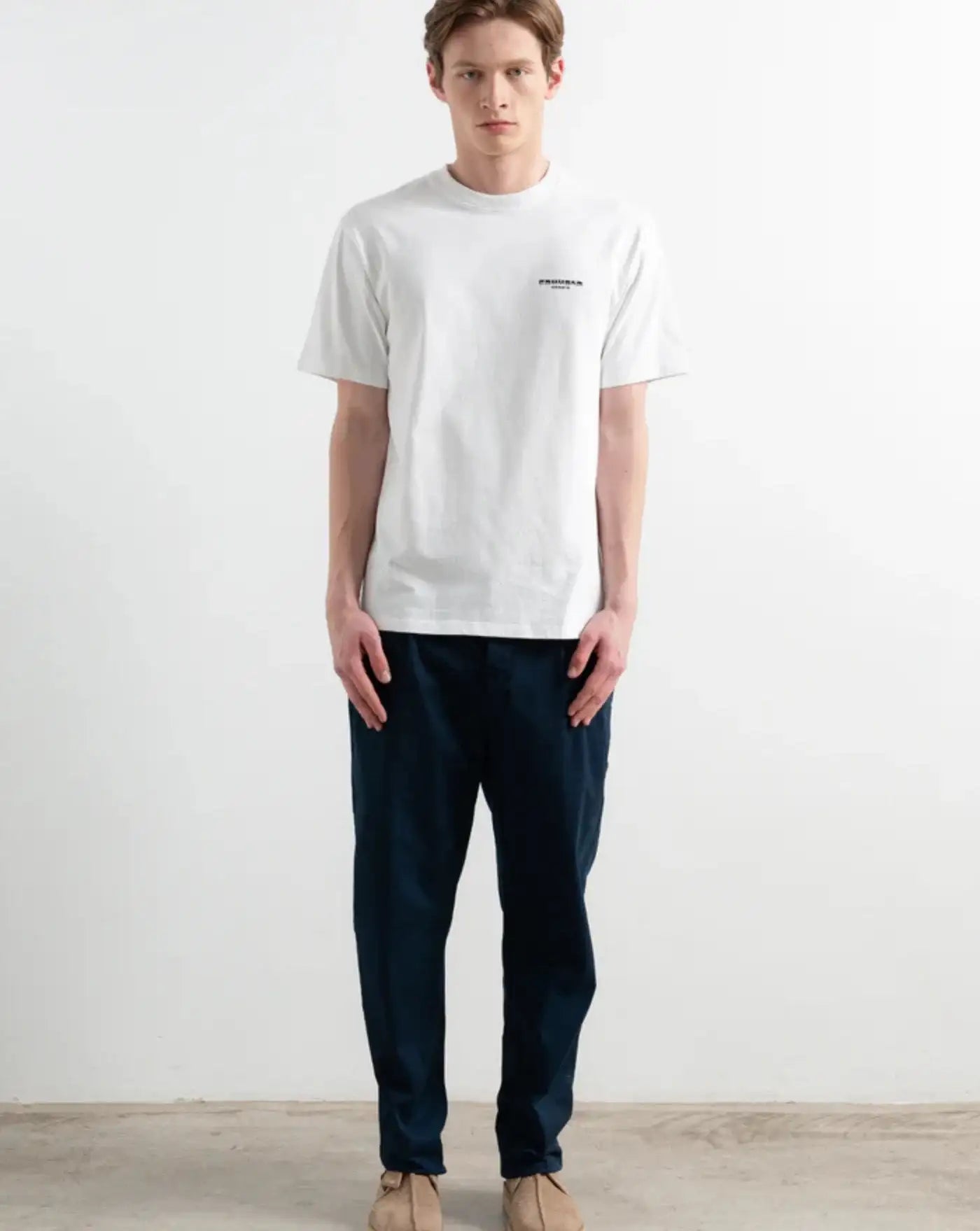 Camiseta Edmmond Melomaniac MELOMANIAC PLAIN WHITEWHITE EDMMOND 