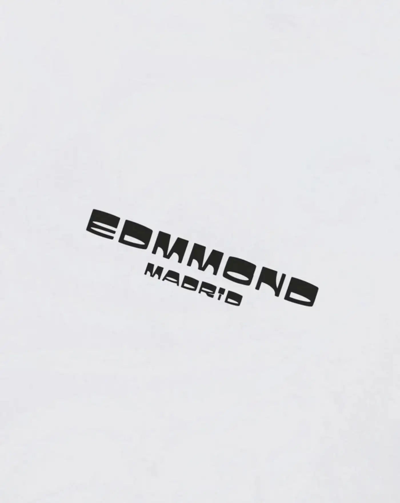 Camiseta Edmmond Melomaniac MELOMANIAC PLAIN WHITEWHITE EDMMOND 
