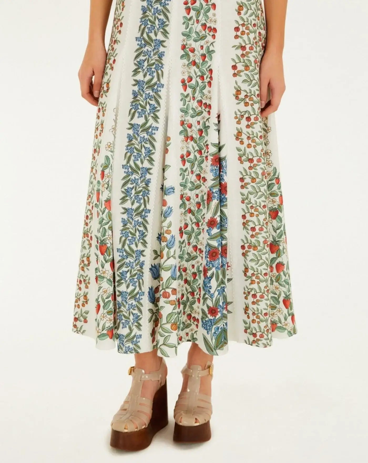 Vestido Farm Rio Fruit Beauty Off-White Maxi Dress 353561 26048 FARM RIO 