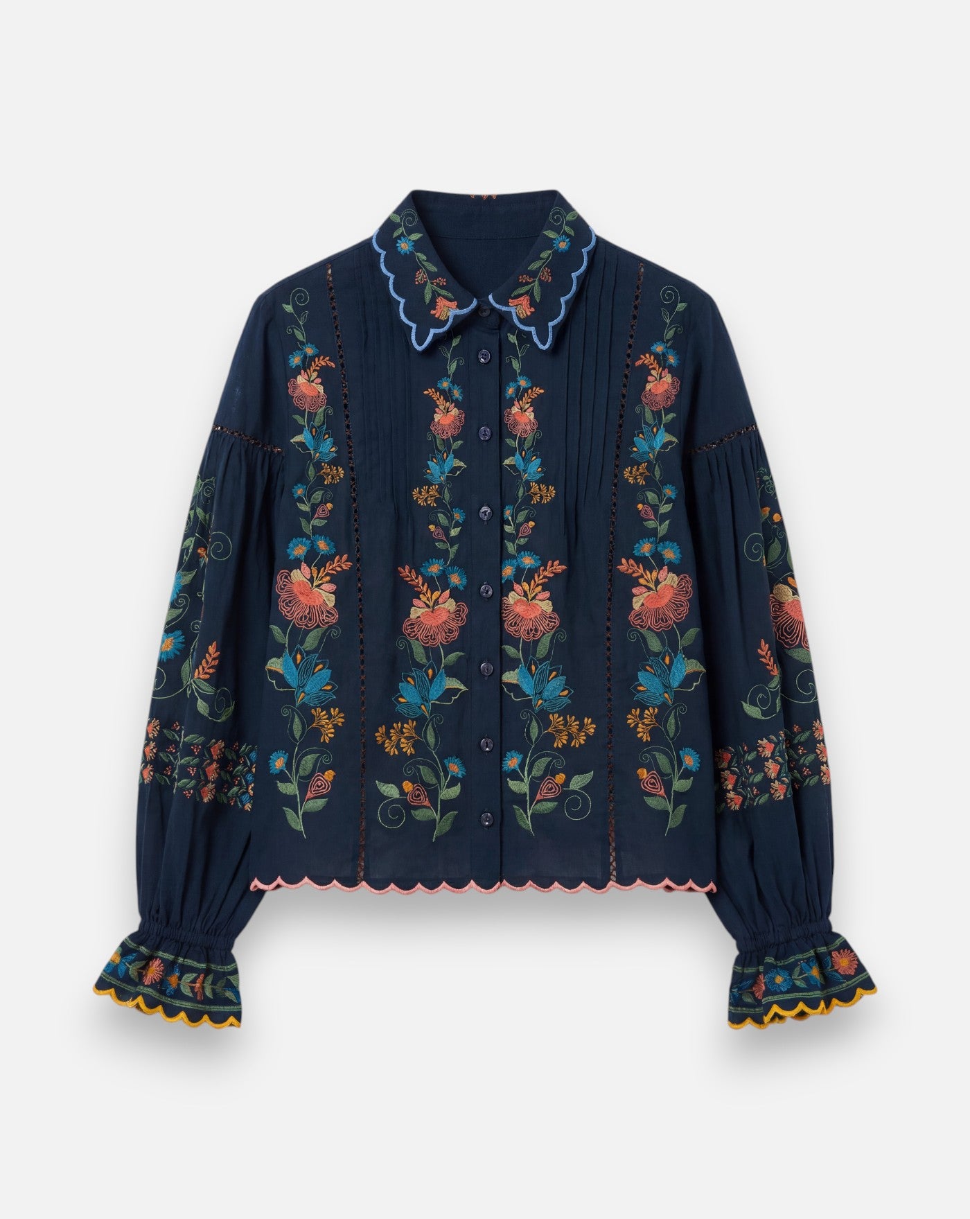 Blusa Farm Rio Stitched Garden 358020 26091 STITCHED GARDEN FARM RIO 