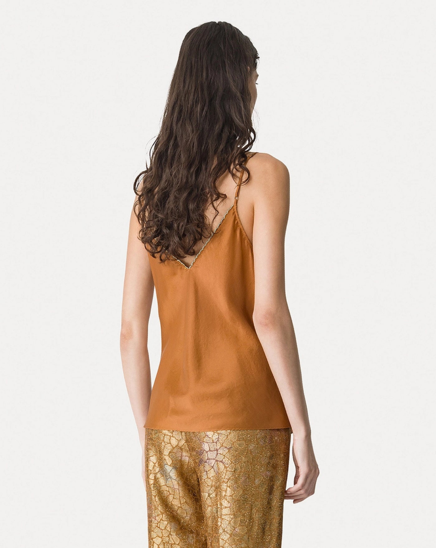 Top Forte Forte Habotai Silk Top With Embroidery 14866 3075 FORTE FORTE 