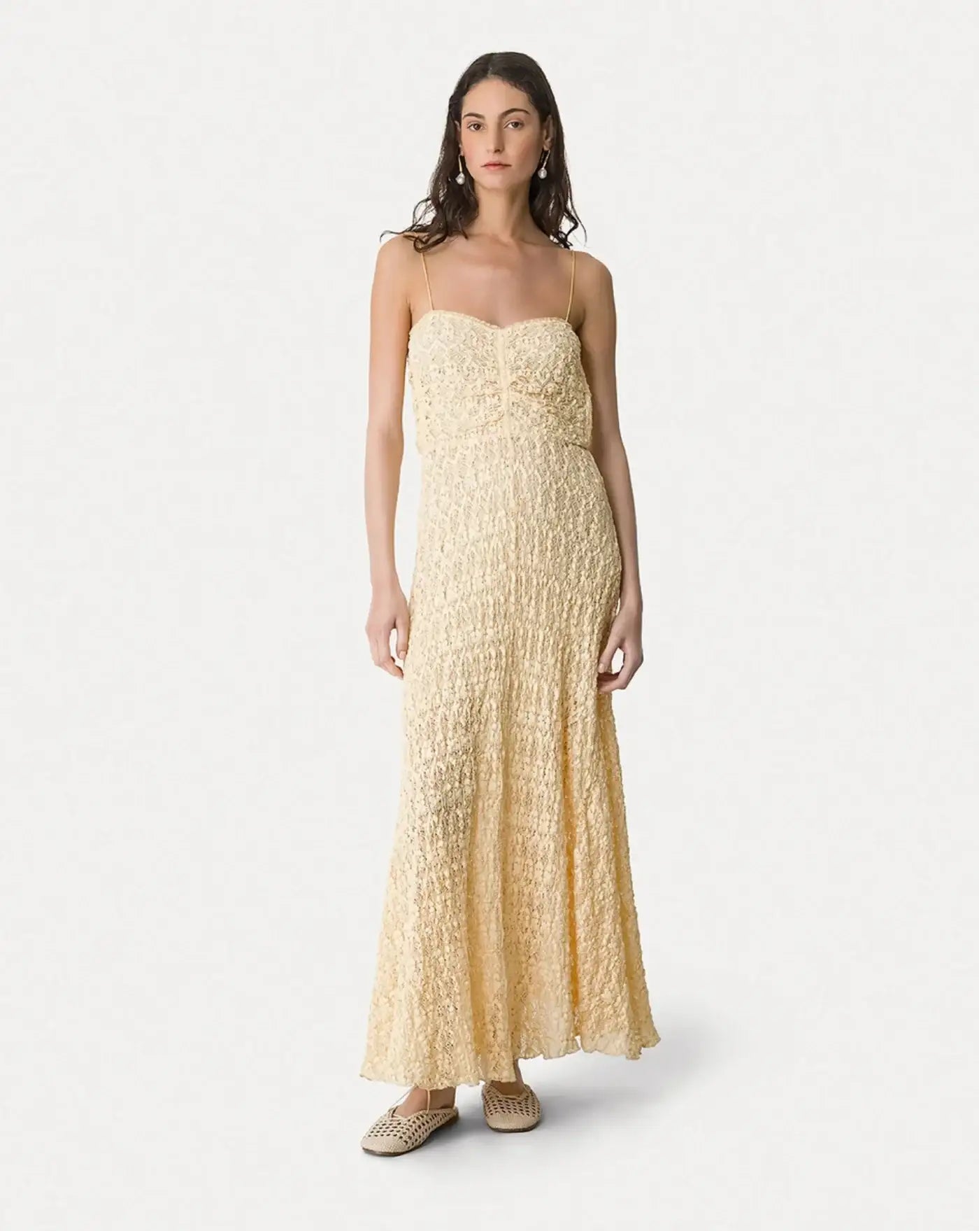 Vestido Forte Forte Pizzo Stretch Bustier Dress 14897 9028 FORTE FORTE 