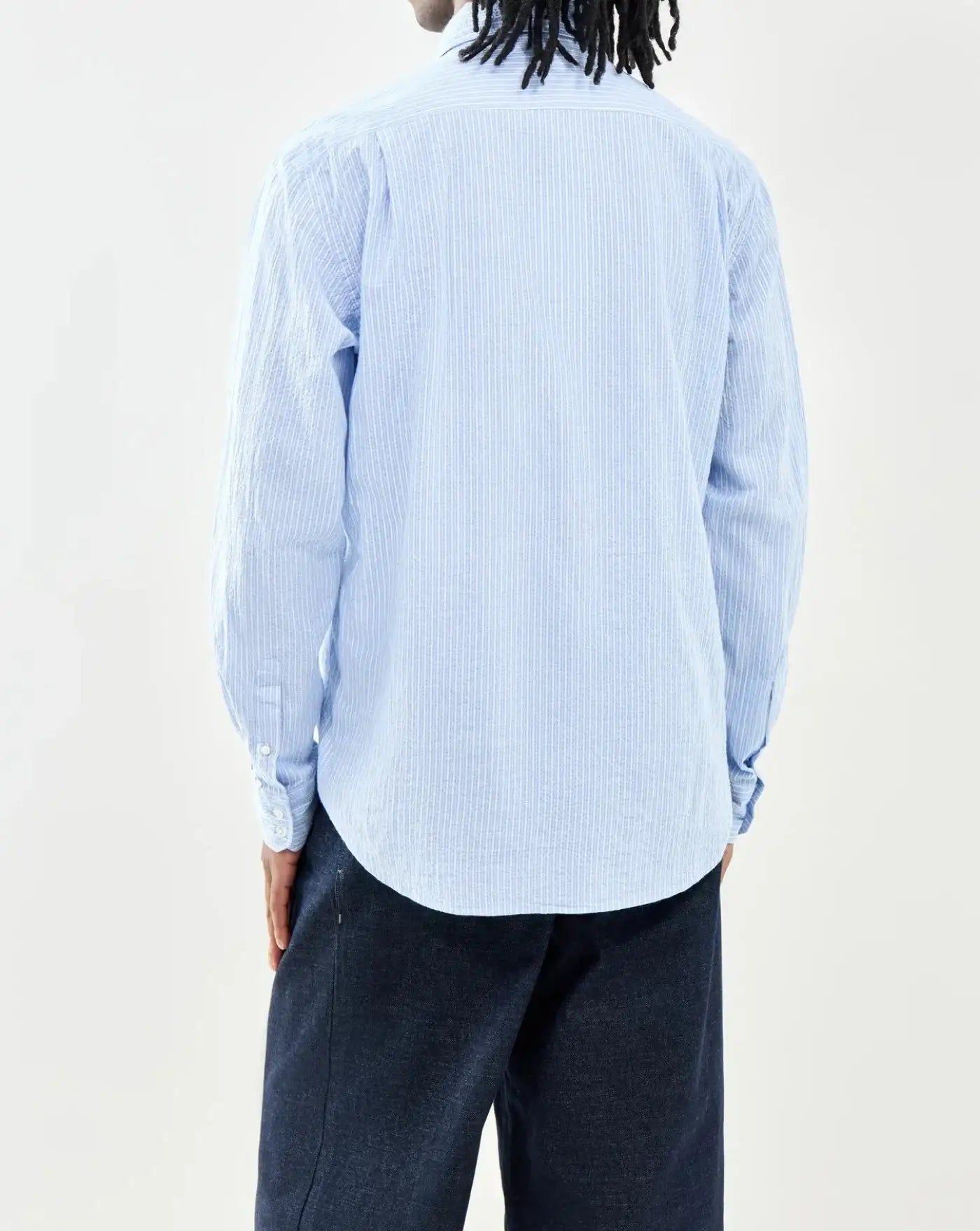 Camisa Hartford Striped Cotton Shirt BF11008 01 HARTFORD 