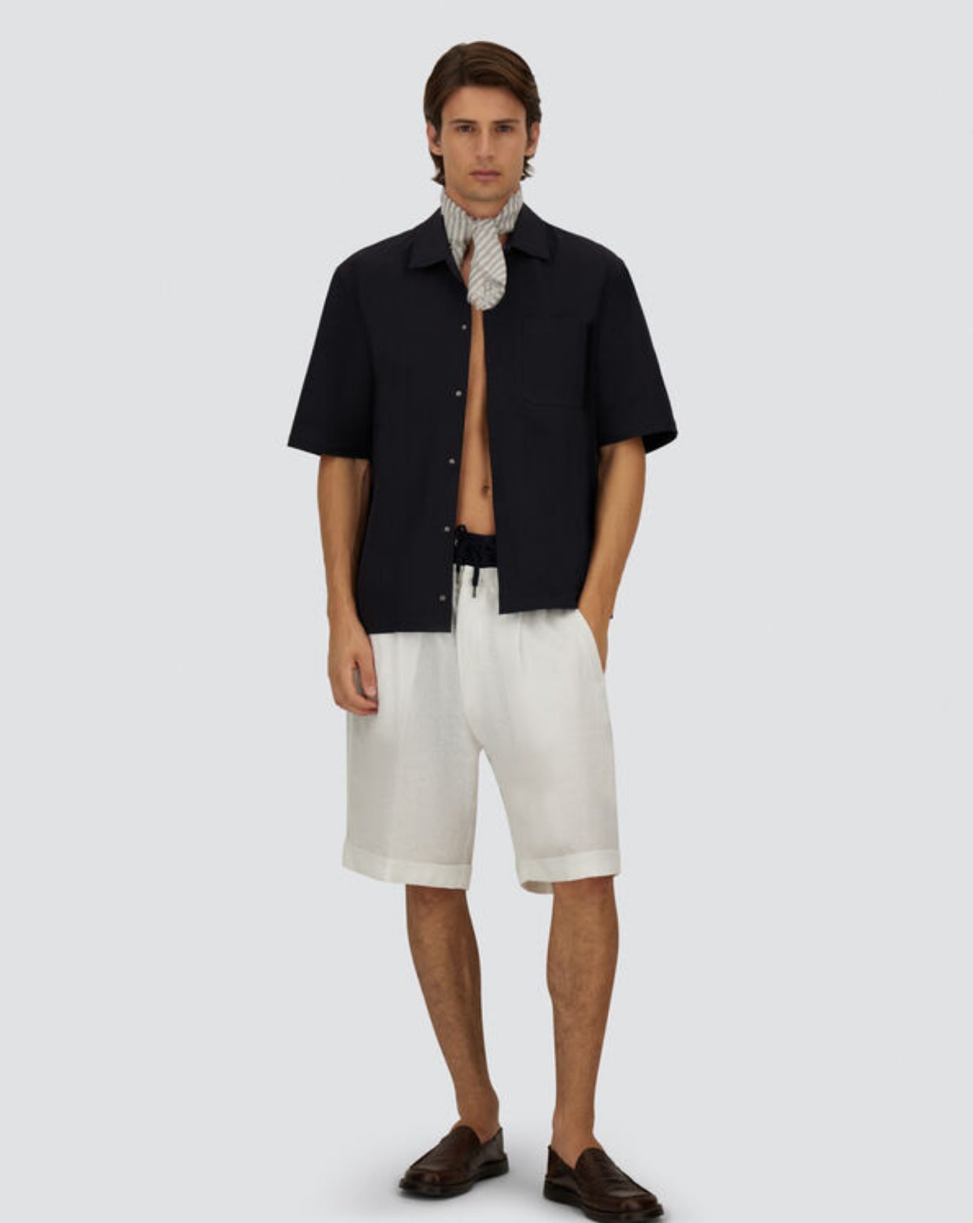 Camisa Herno Seersucker CM000012U 126849200 HERNO 