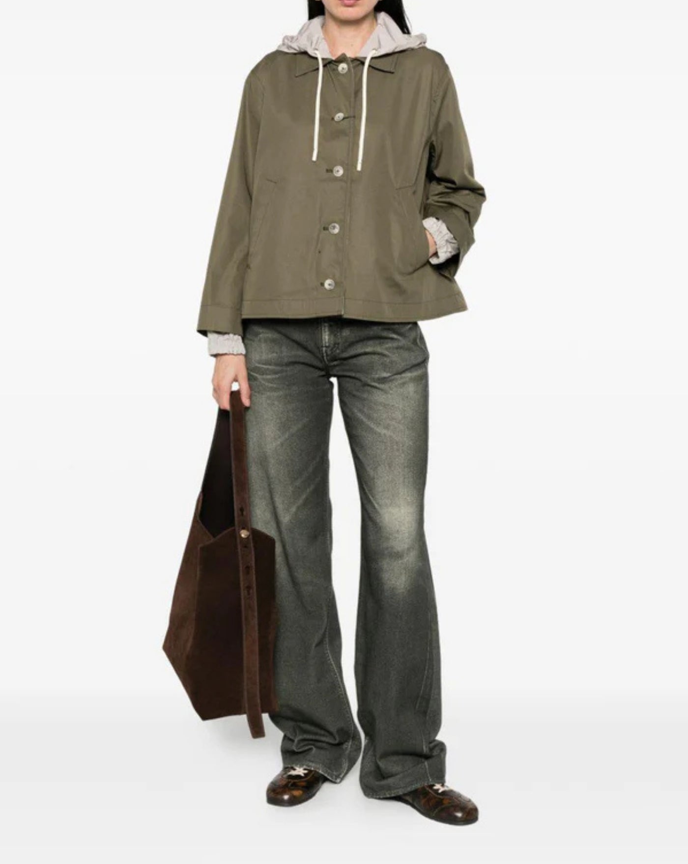 Chaqueta Herno Woven Half Coat GC000547D 132387794 HERNO 