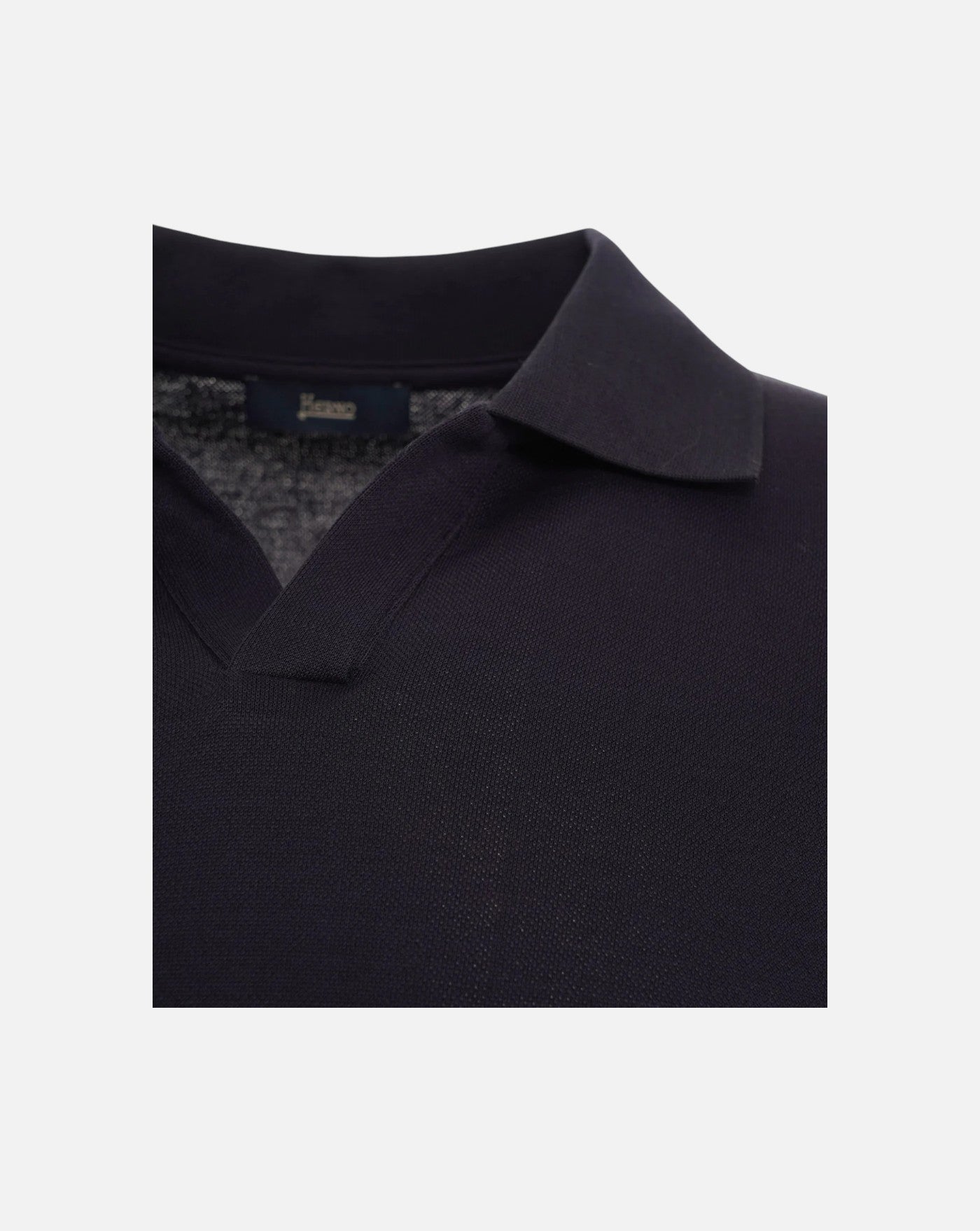 Polo Herno men's knitted polo shirt JV000004U 520599201 HERNO 