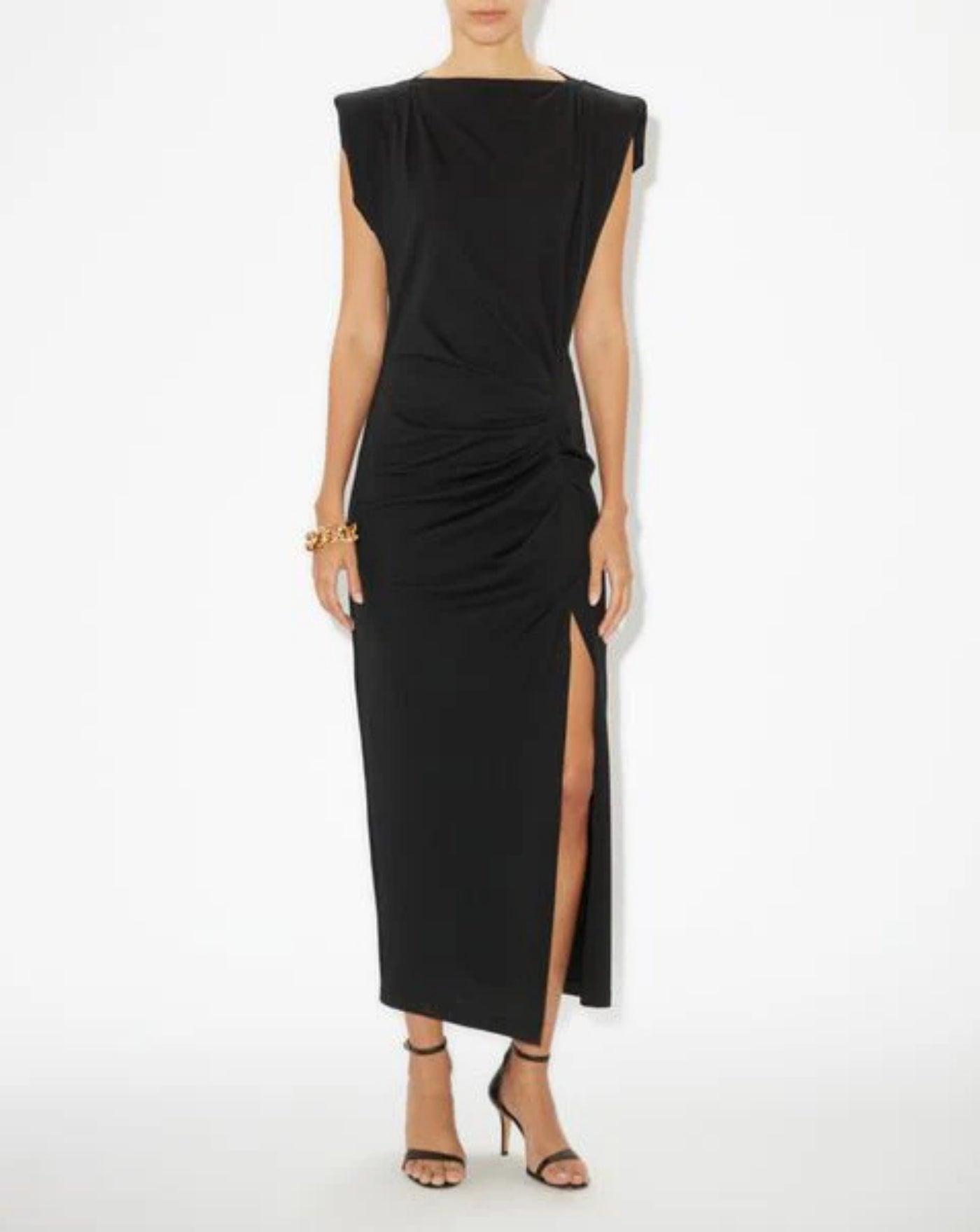 Vestido Isabel Marant Nadela Dress RO0307FA A1N41I01BK ISABEL MARANT 