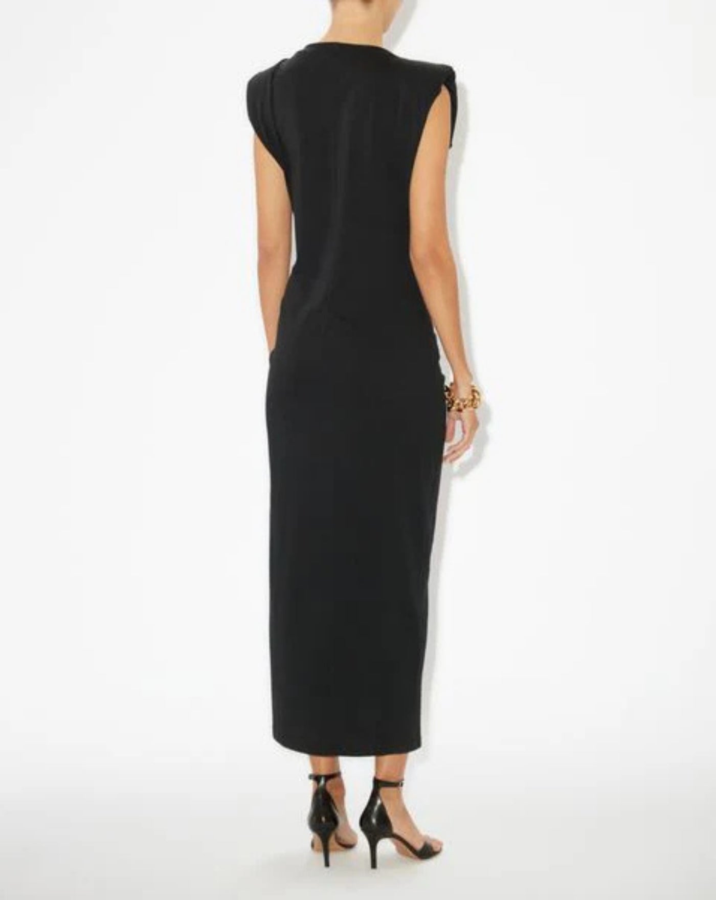Vestido Isabel Marant Nadela Dress RO0307FA A1N41I01BK ISABEL MARANT 
