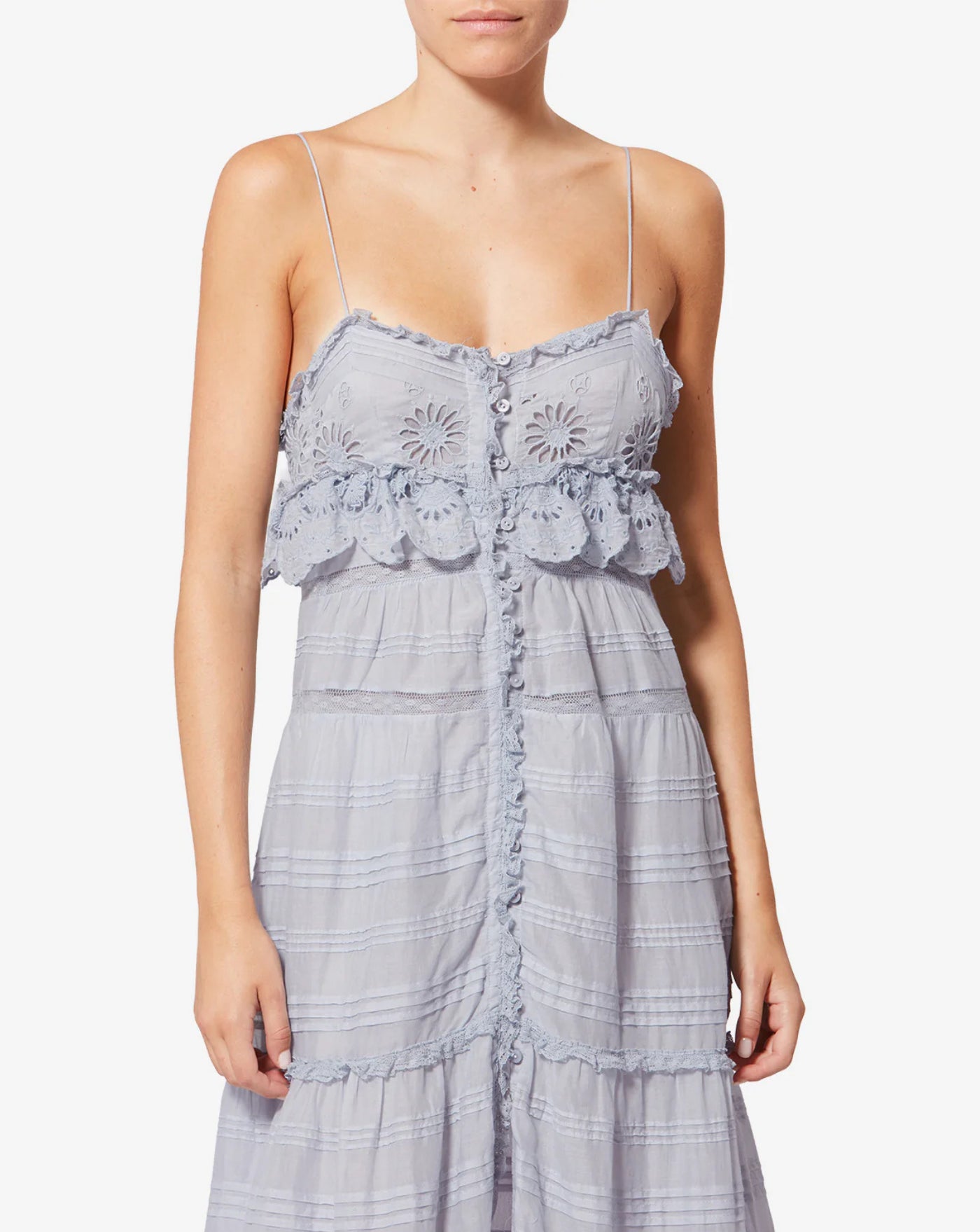Vestido Isabel Marant Paule RO0951FAD1J05E 30LU ISABEL MARANT 