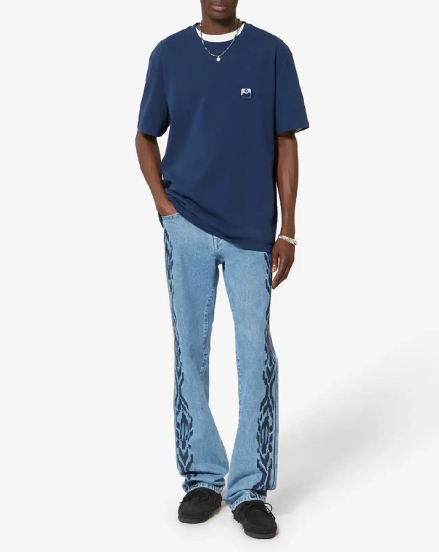 Camiseta Isabel Marant Hugo TS0149HED1N07H 30IN ISABEL MARANT 