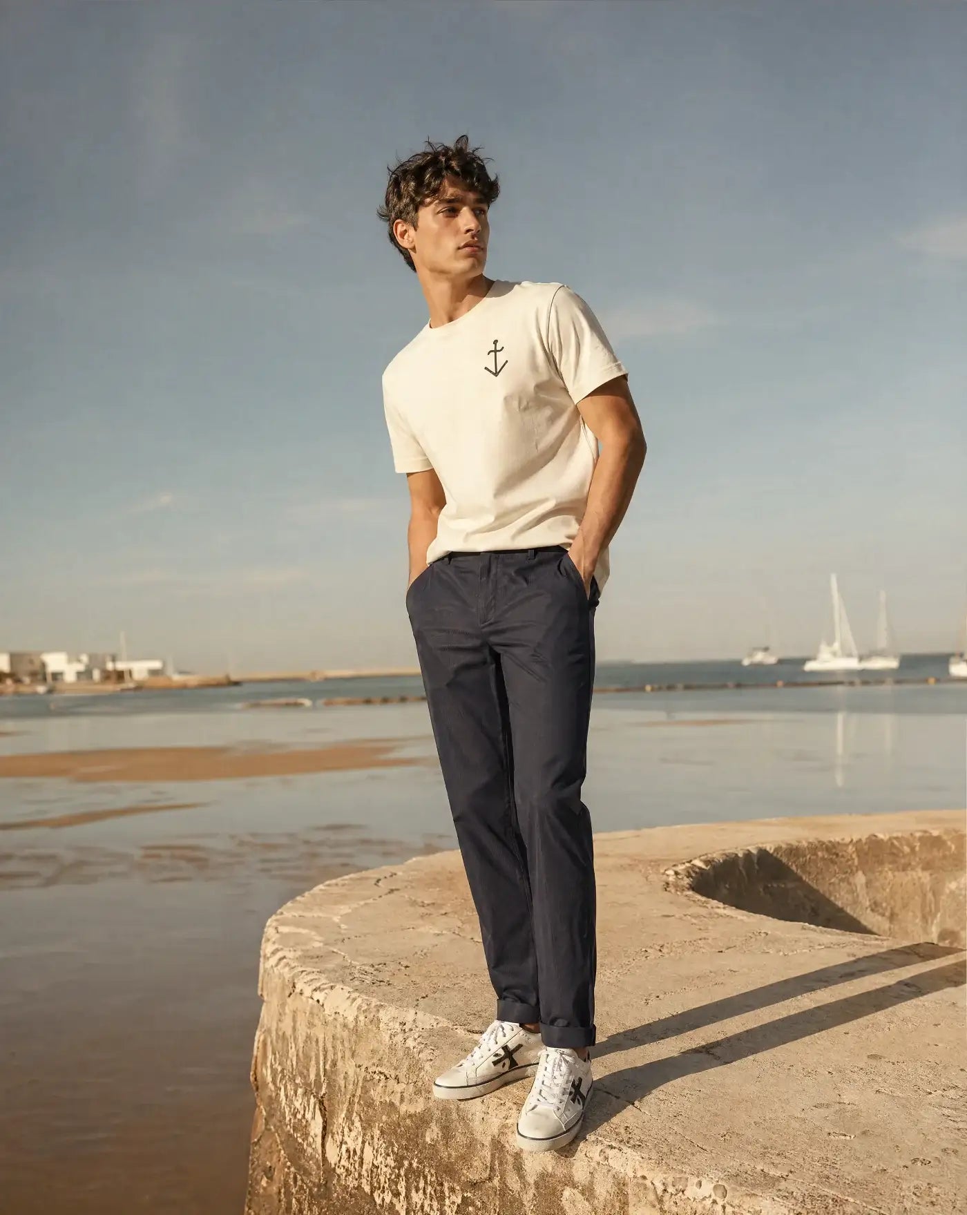 Camiseta La Paz Guerreiro Lisboa PCOL0080380 LISBOA WHITE LA PAZ 