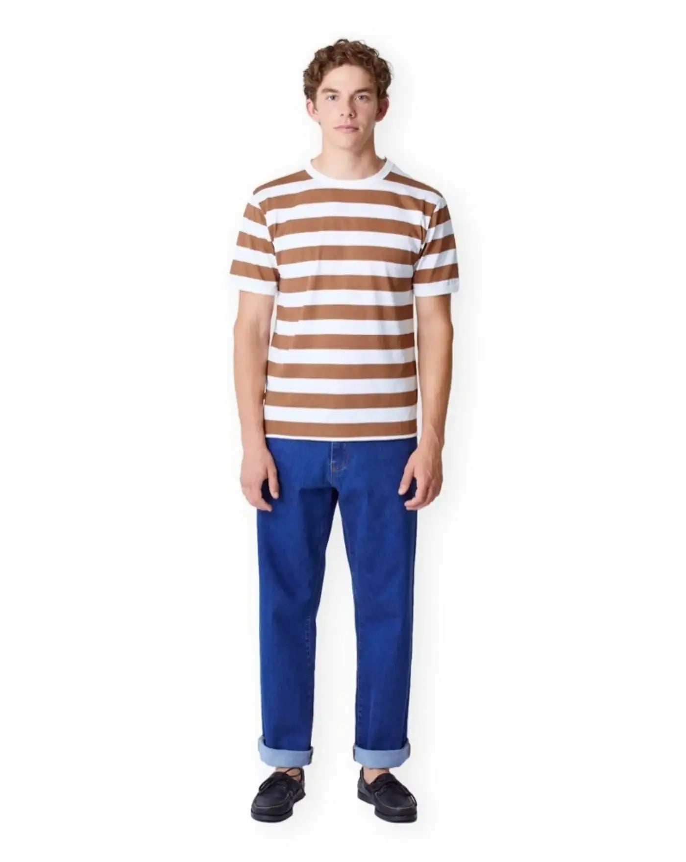 Camiseta La Paz Meneres Contrast T-shirt SS260082280 AZTEC BROWN STRIPES LA PAZ 