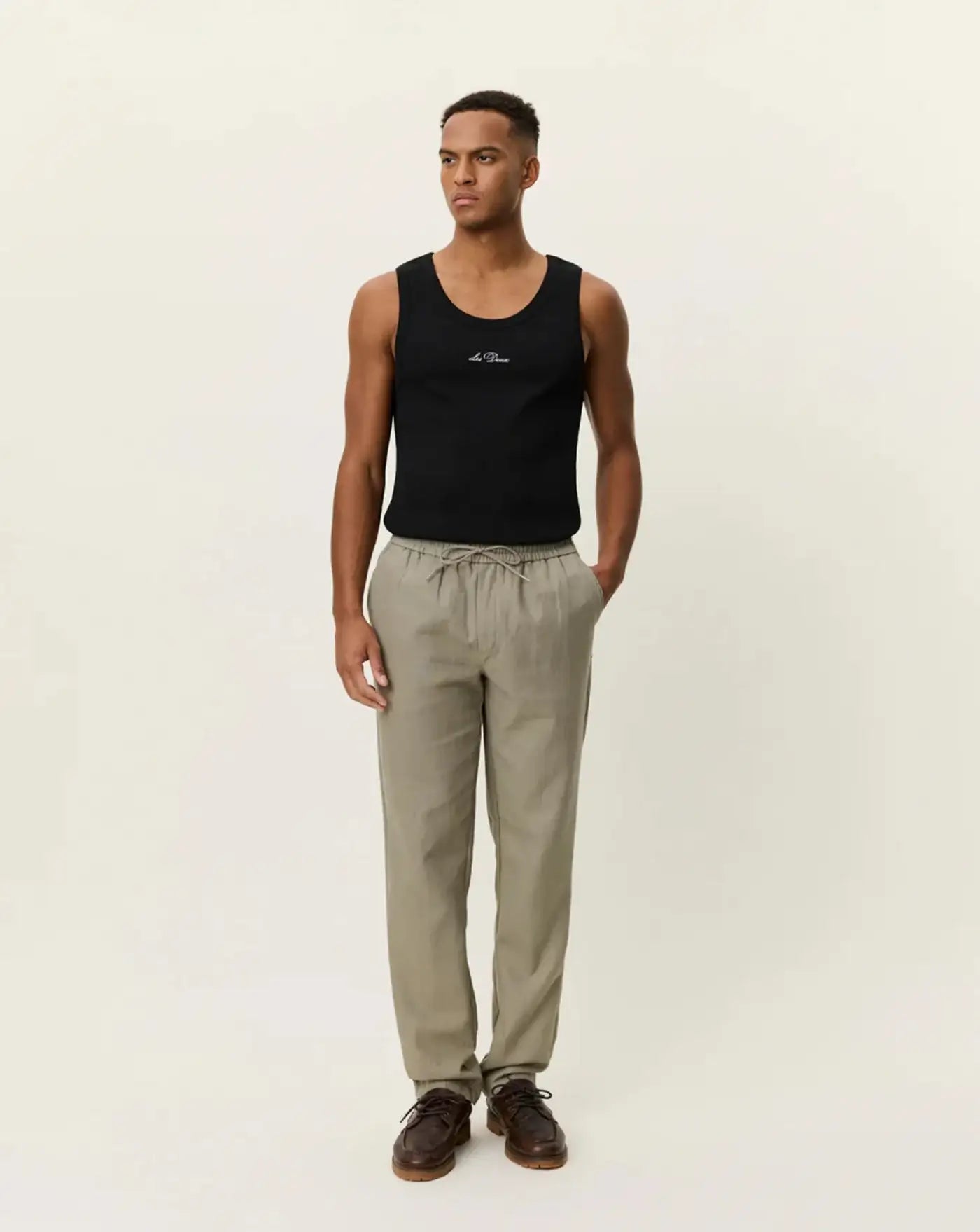 Pantalon Les Deux Patrick Linen Pants 1001339 880 LES DEUX 