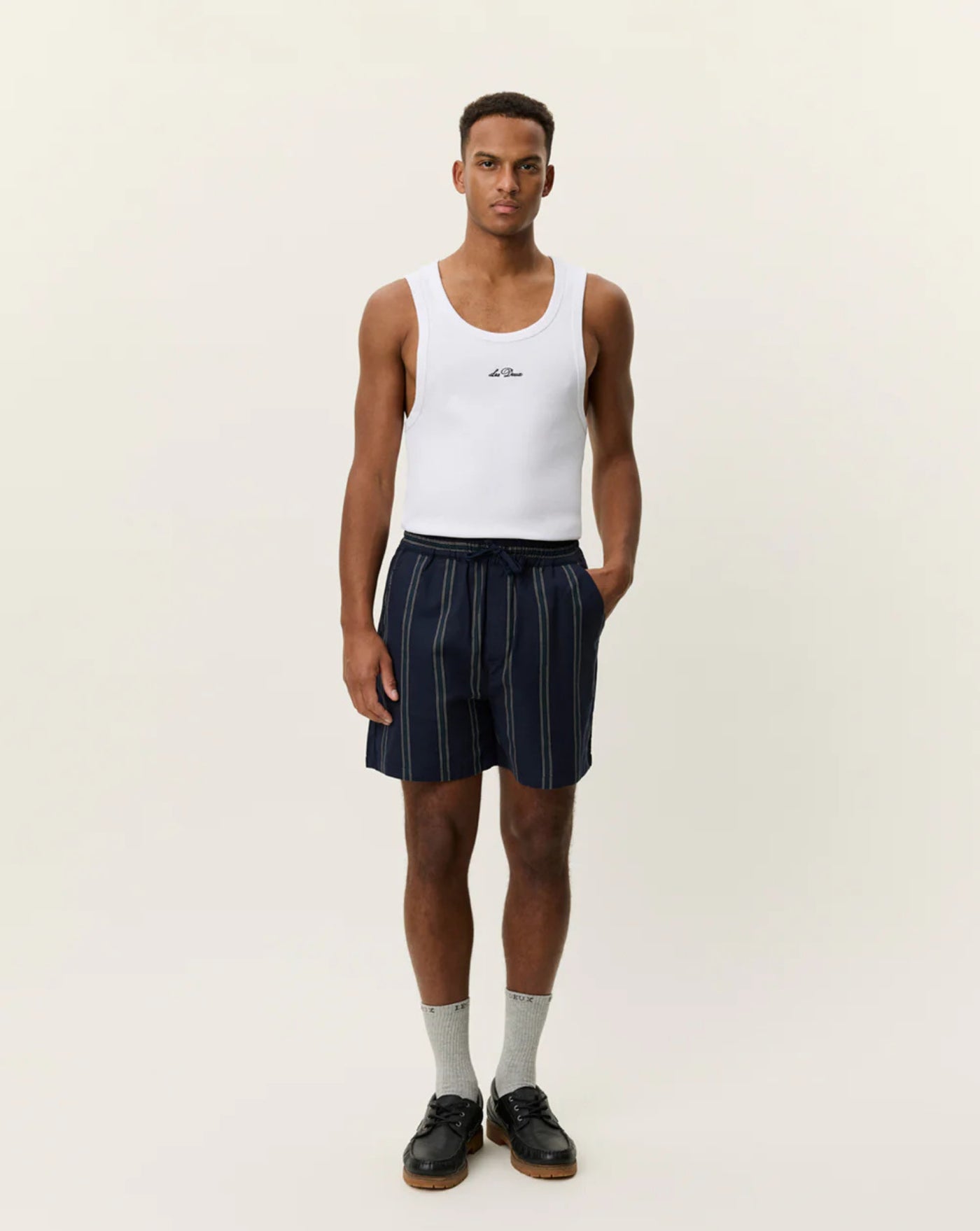 Bermudas Lawson Stripe Shorts 1001490 460DARK NAVY LES DEUX 