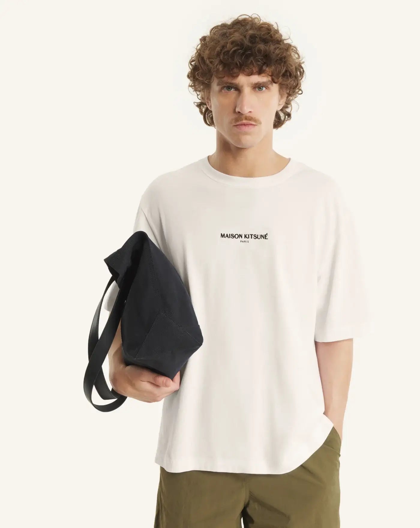 Camiseta Maison Kitsune Paris Confort QM00100KJ7025 0063 MAISON KITSUNE 