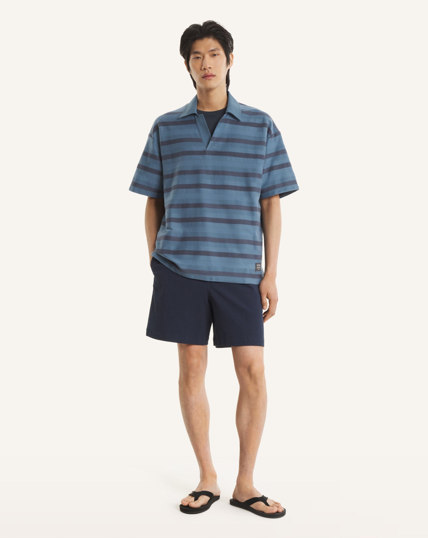 Bermudas Maison Kitsune Elasticated Shorts QM01401WC5082 0413 MAISON KITSUNE 