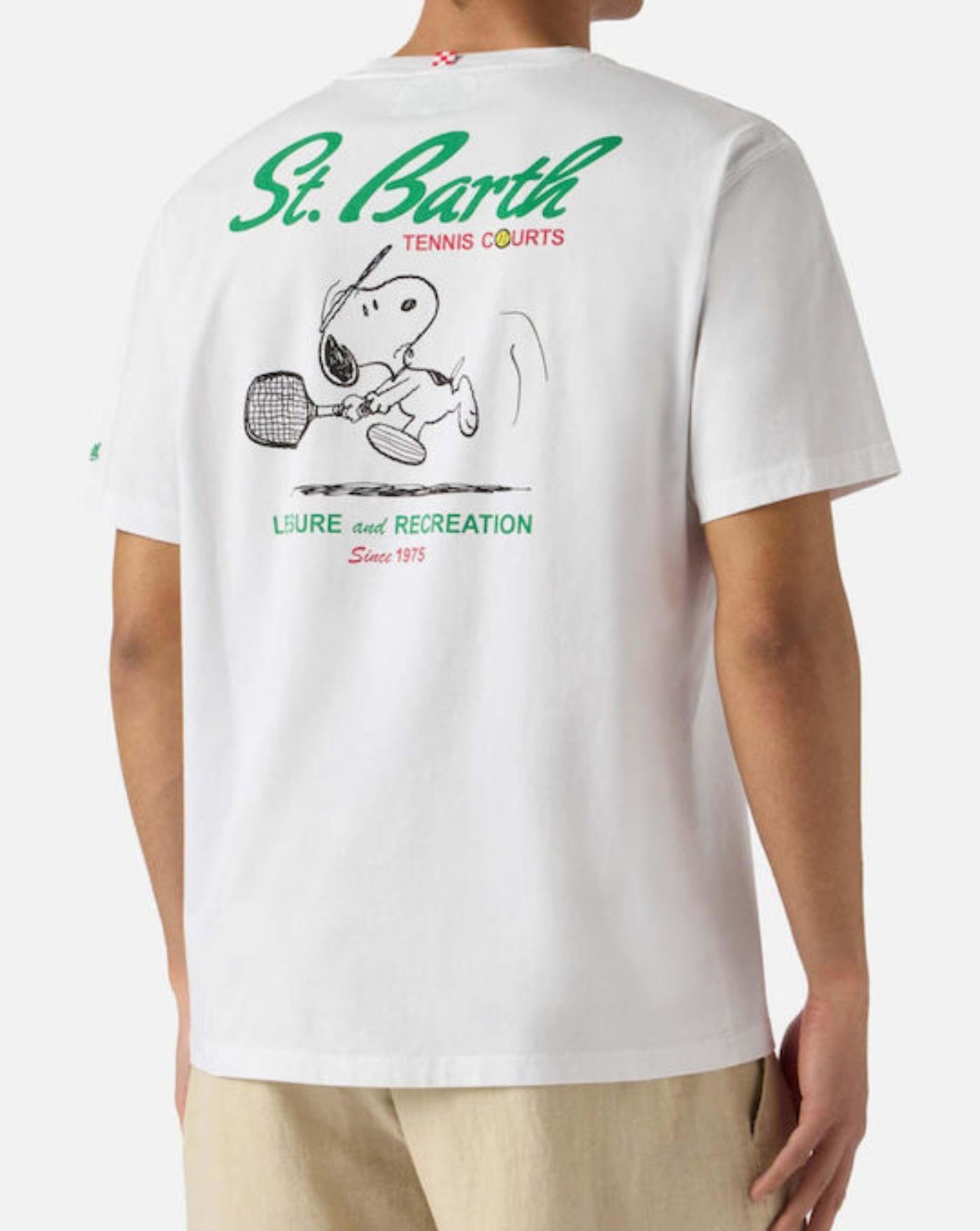 Camiseta Mc2 Sant Barth Snoopy Tennis Court Portland PRL0002 02653L 01N MC2 SAINT BARTH 