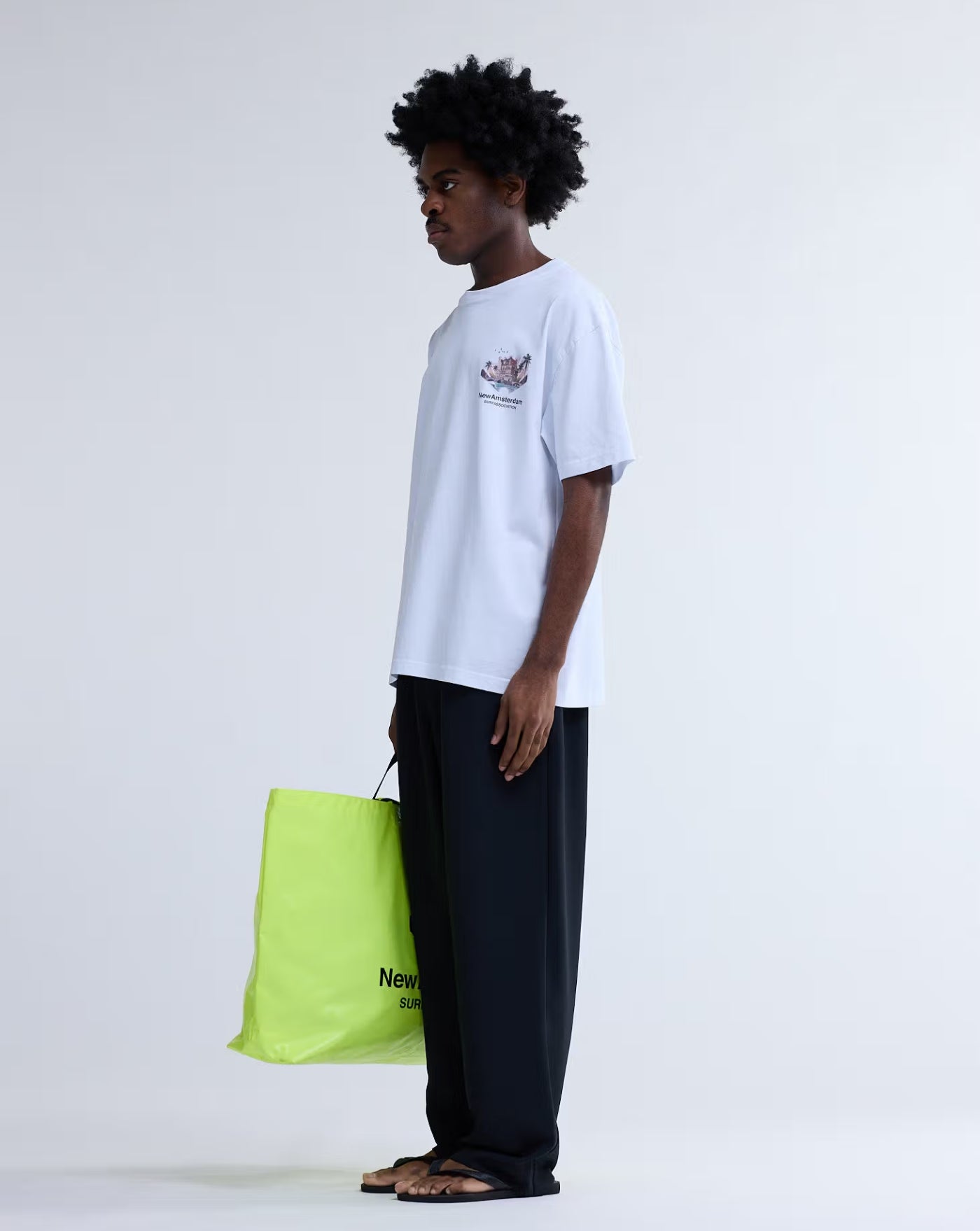 Camiseta New Amsterdam Tropical Tee 2601074001 WHITE NEW AMSTERDAM 